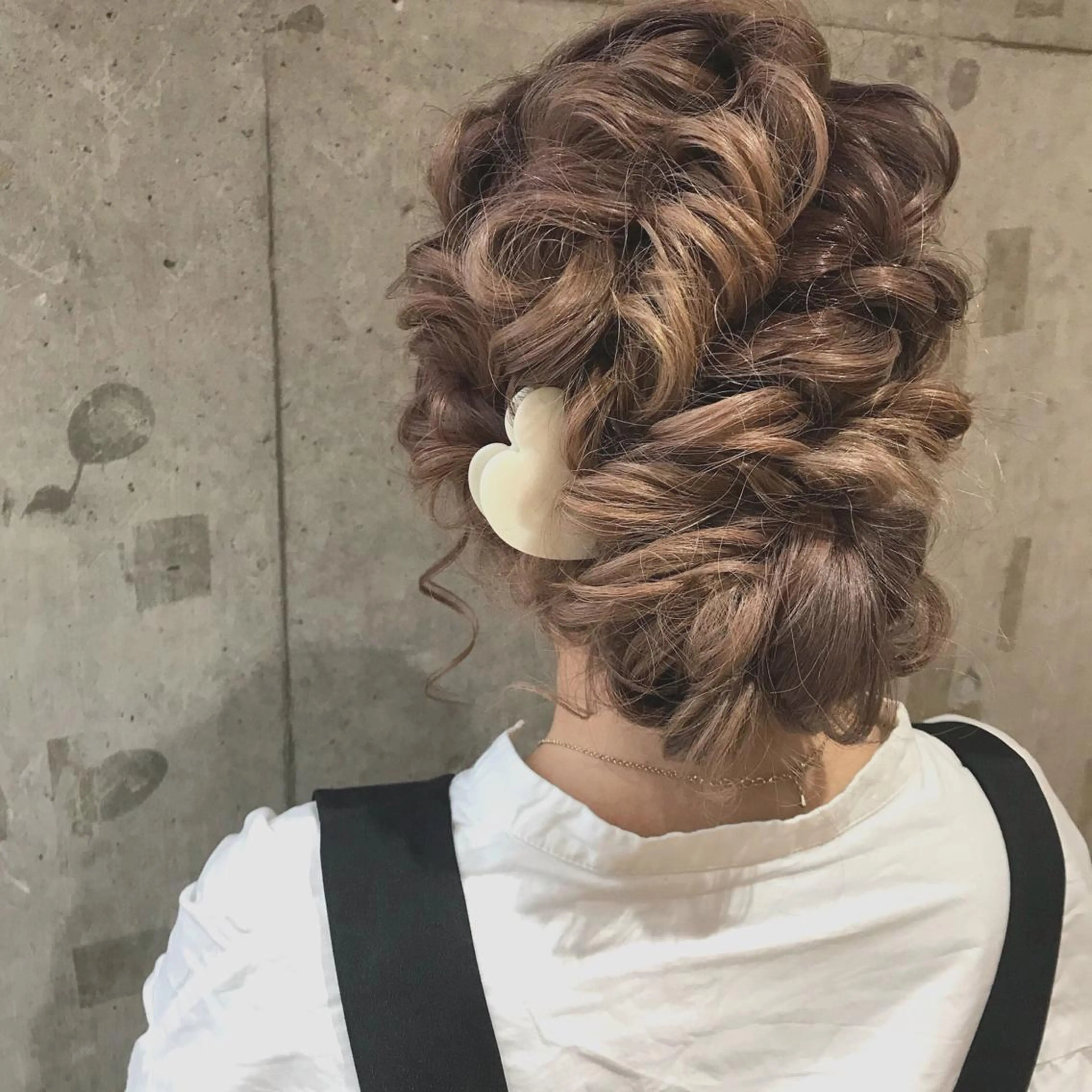 ヘアセットの写真