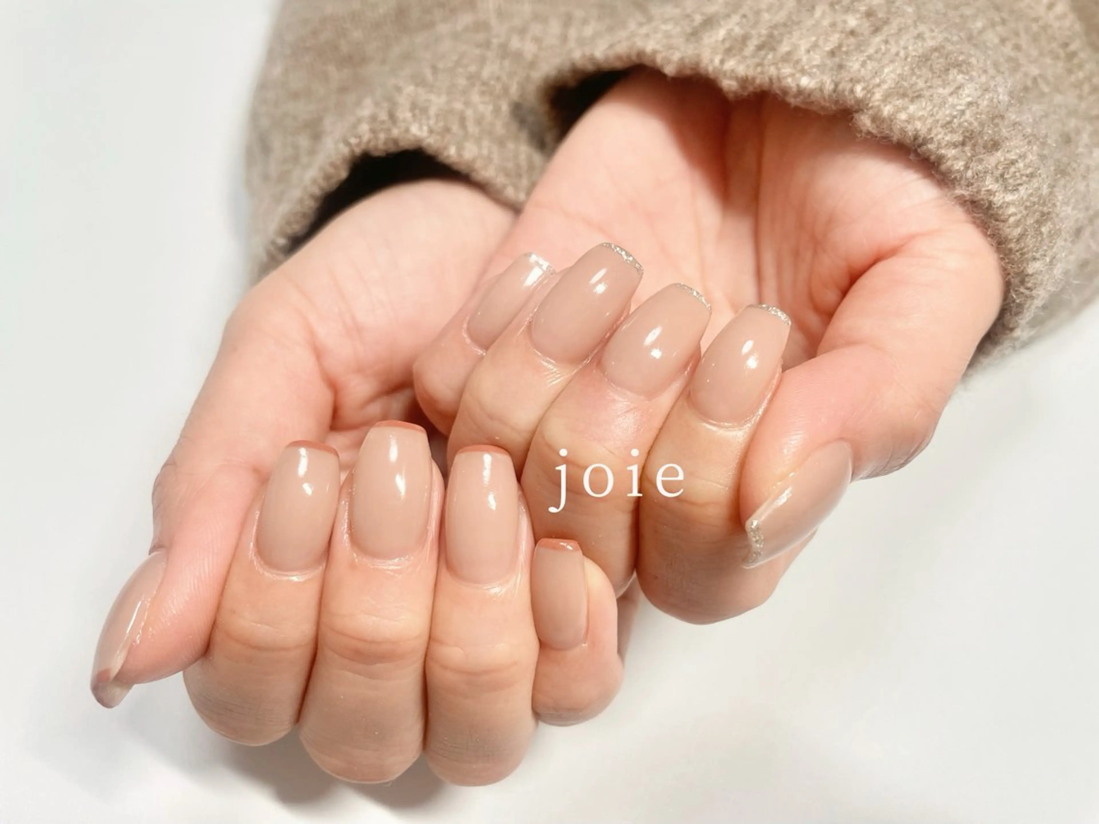 ネイル フレンチネイル ジェルネイル オフィスネイル パラジェル Nailist Mikuのネイルデザイン