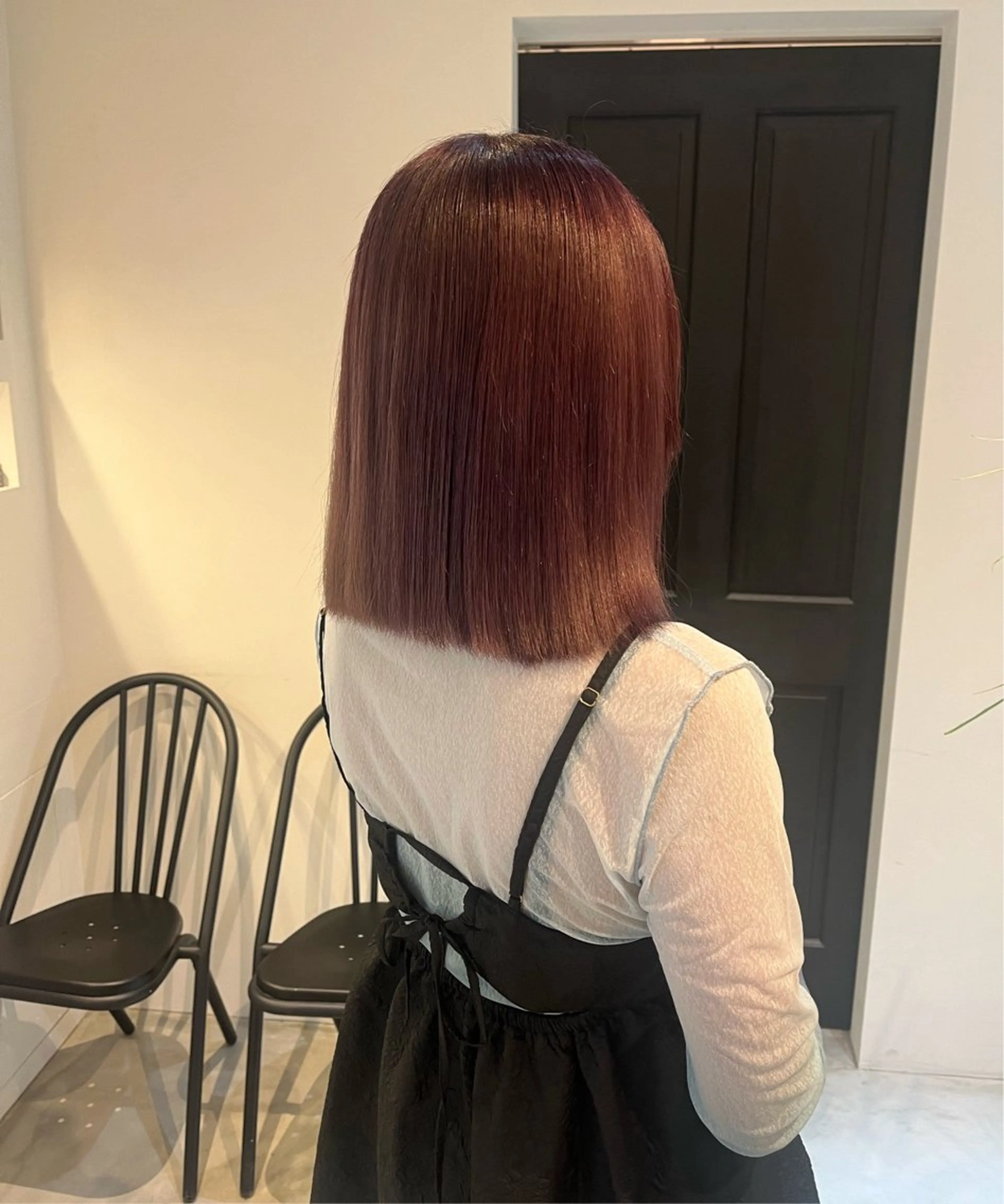 ミディアム ALLYS 渋谷店所属・最高級の艶のある カラーmei🎨のヘアスタイル