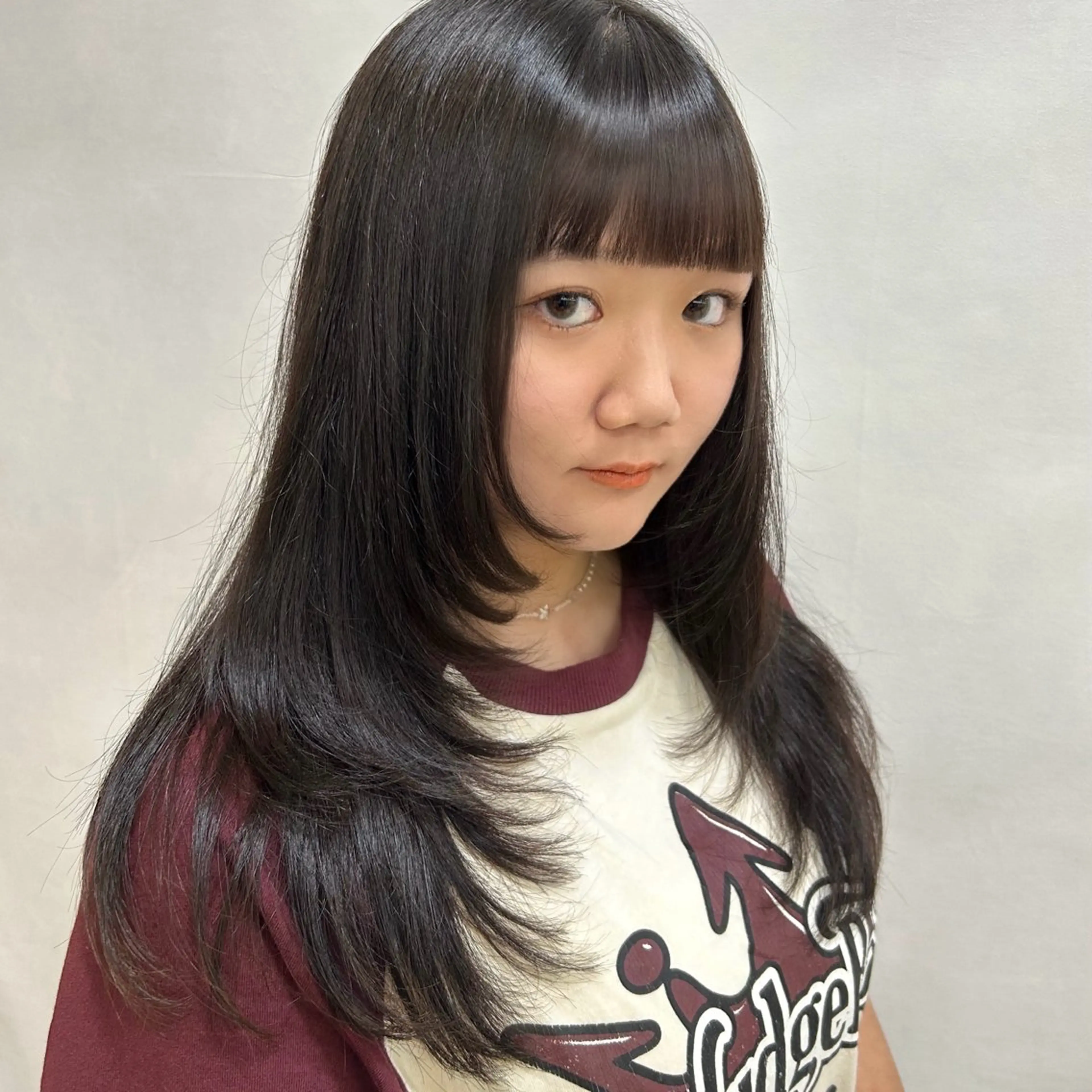 ロング カット トリートメント ツヤハイトーン/ レイヤー💫mayuのヘアスタイル