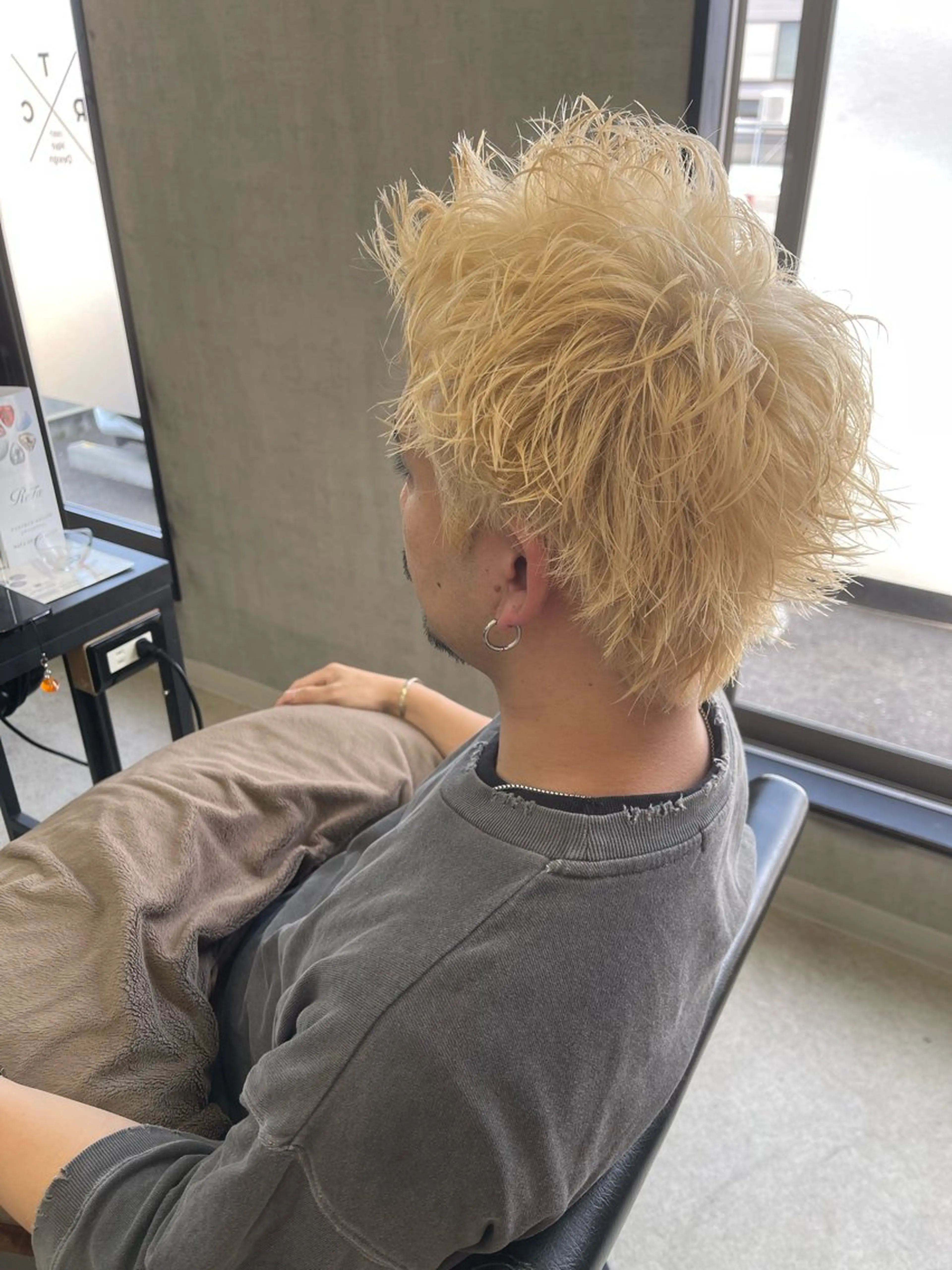 メンズカット+炭酸シャンプーの写真