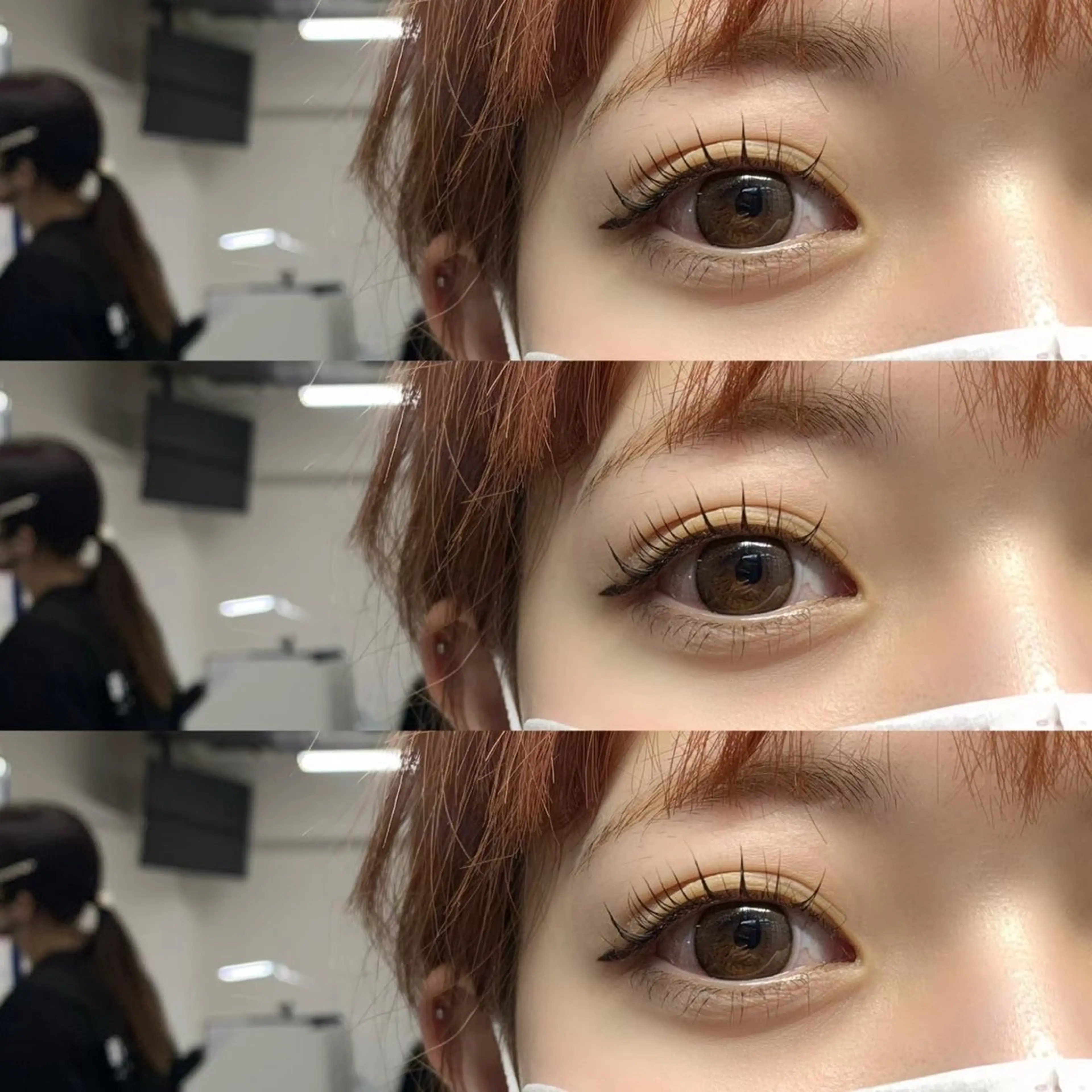 マツエク・マツパ 西山 夢月のヘアスタイル