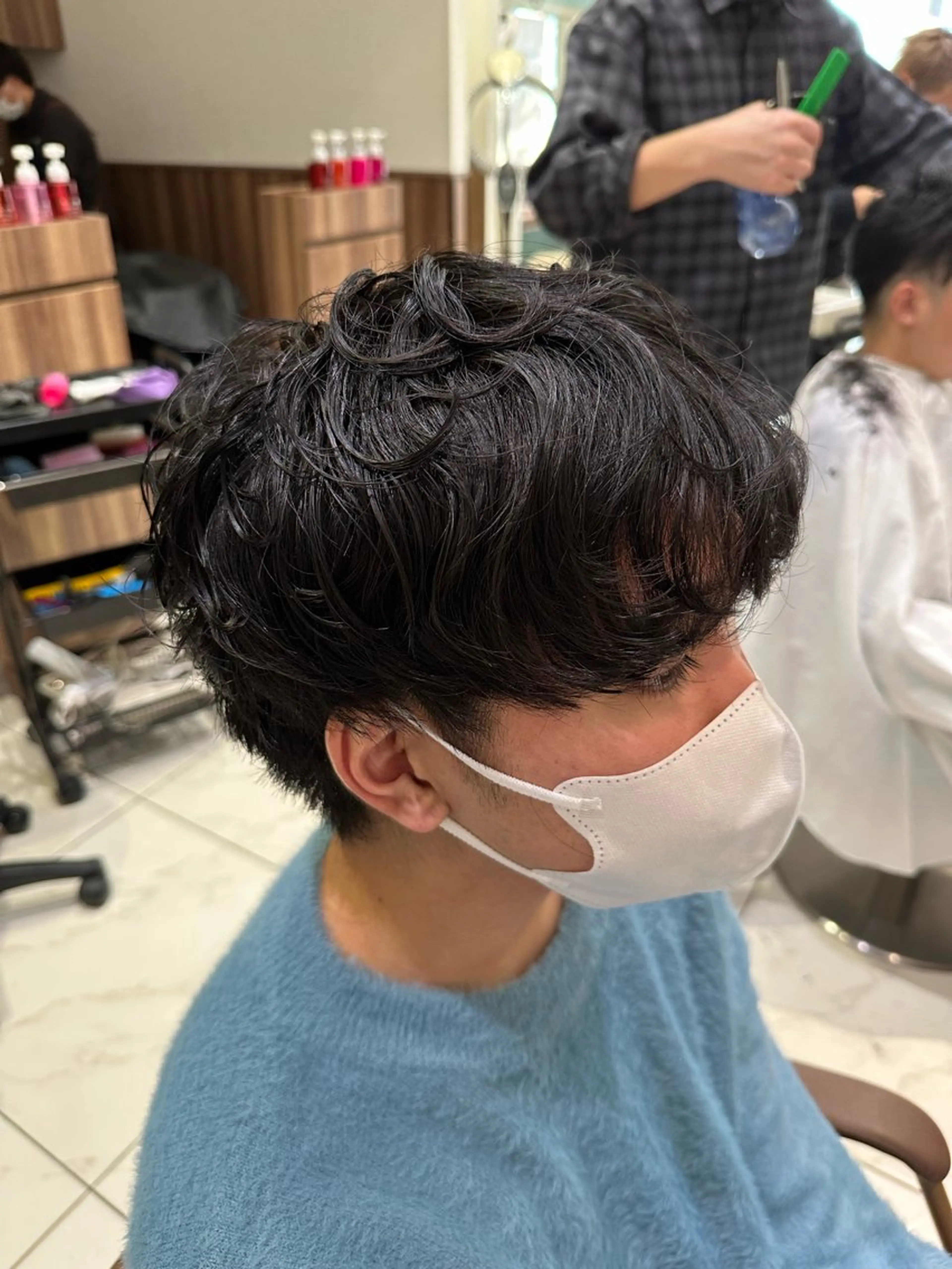 パーマ メンズ メンズパーマ カット パーマ メンズカット/カラー 💠進藤龍之介のヘアスタイル