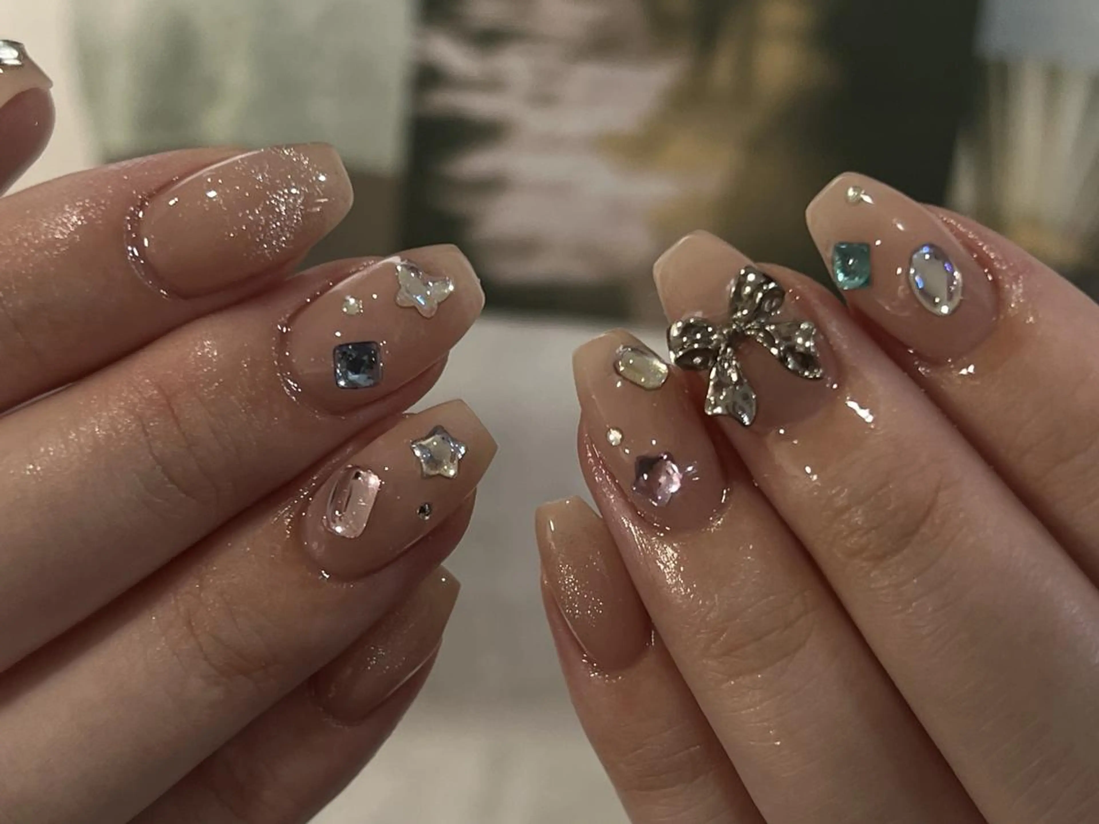 ネイル ハンドネイル MAKI💚💚💚 秋葉原.のネイルデザイン