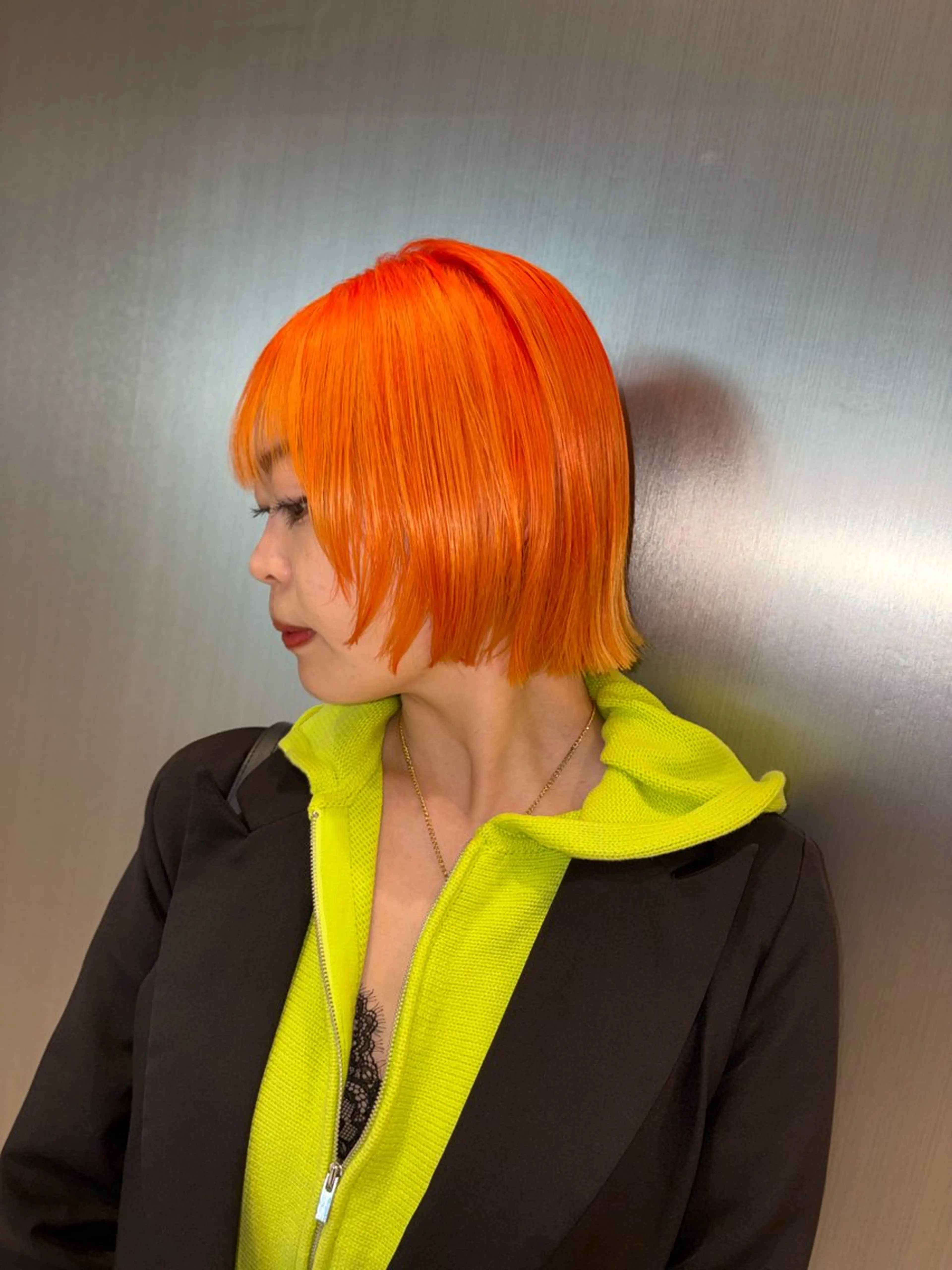 ショート カラー ヘアカラー トリートメント 吉武 茂暉のヘアスタイル