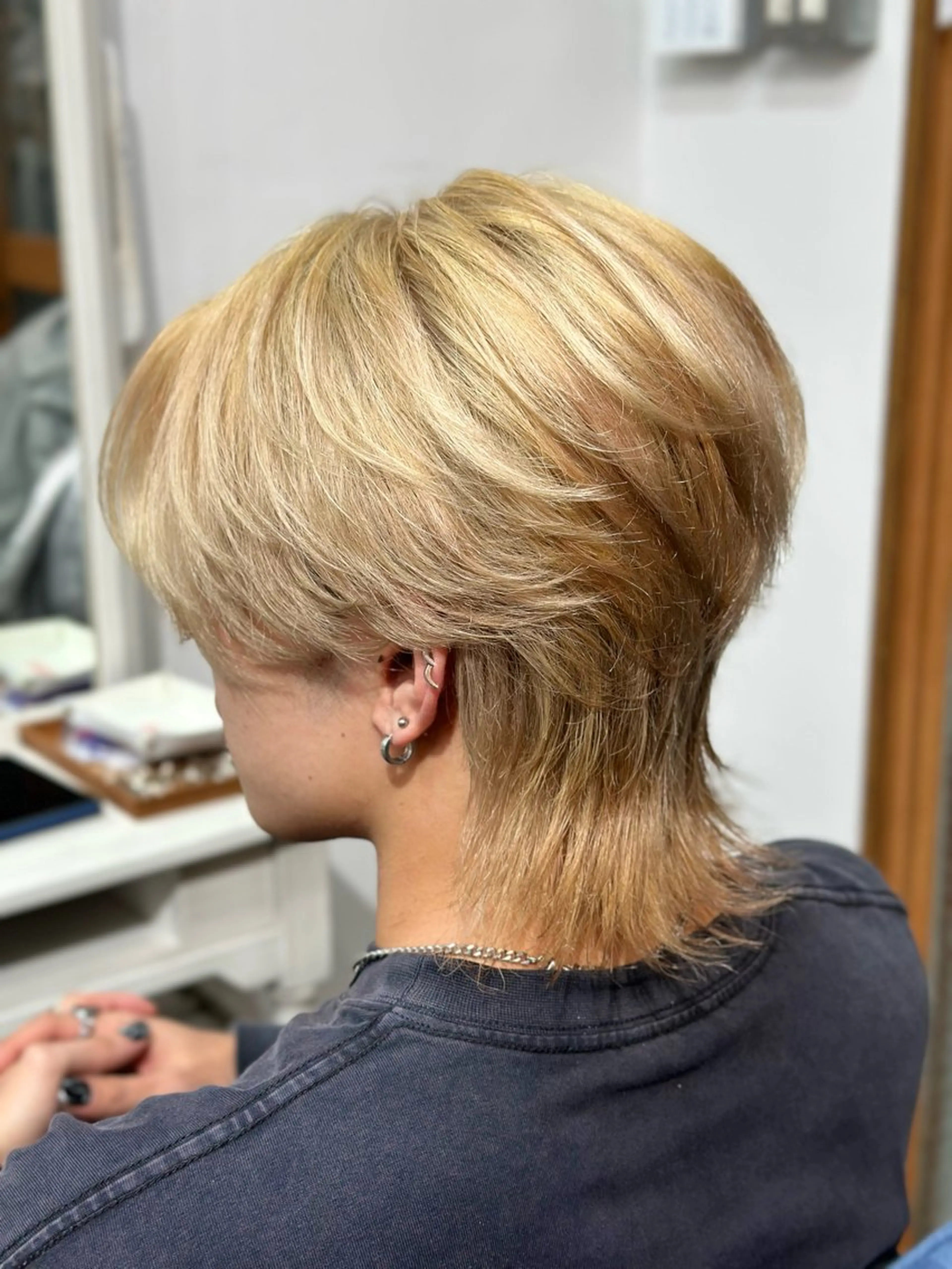 メンズ メンズウルフカット ウルフカット ヘアカラー Snalyメンズ特化 スエハラのヘアスタイル