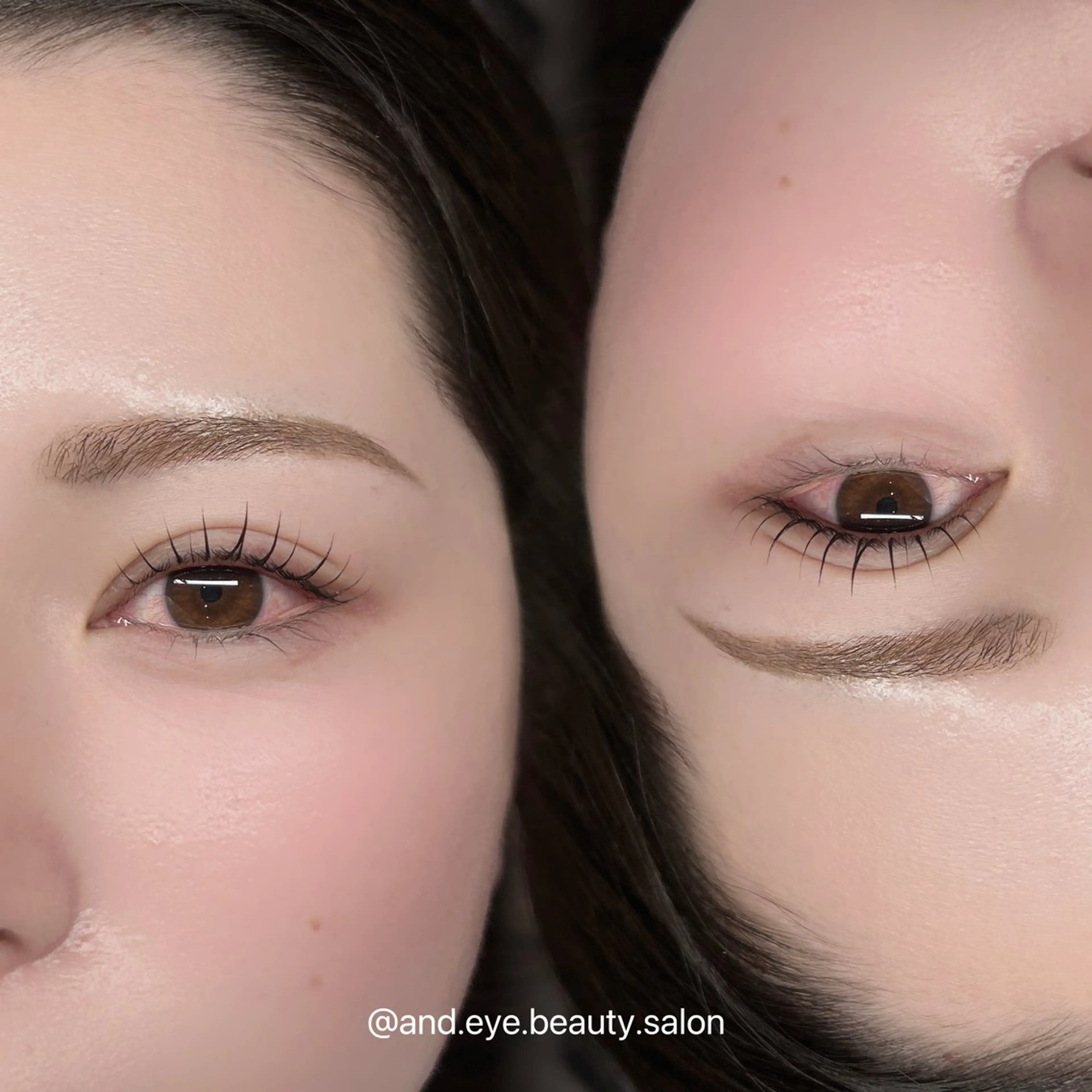 マツエク・マツパ and_eye所属・𝐒𝐀𝐍𝐀 学園前のマツエク・マツパデザイン