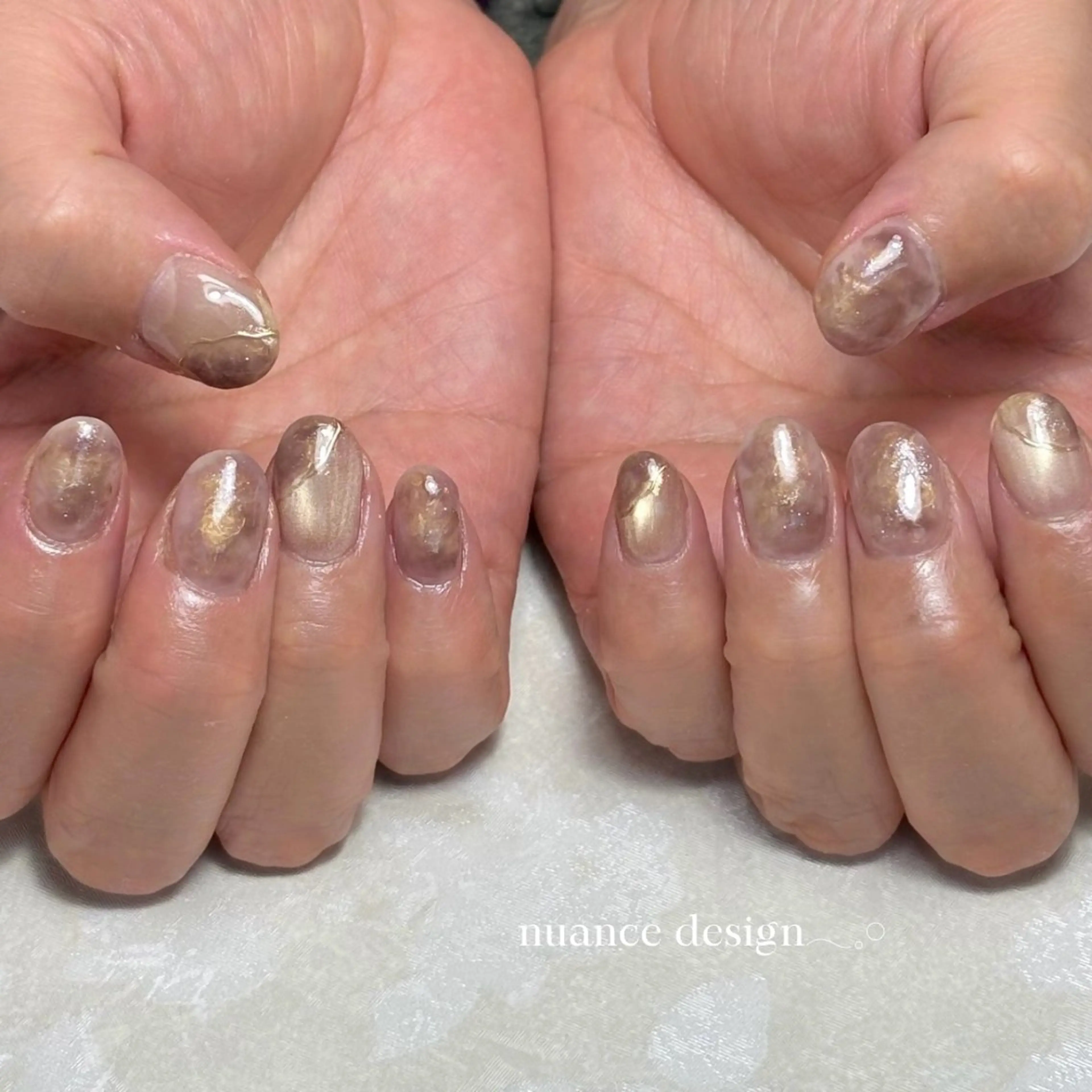 ネイル 持ち込み ハンドネイル moka nailのネイルデザイン