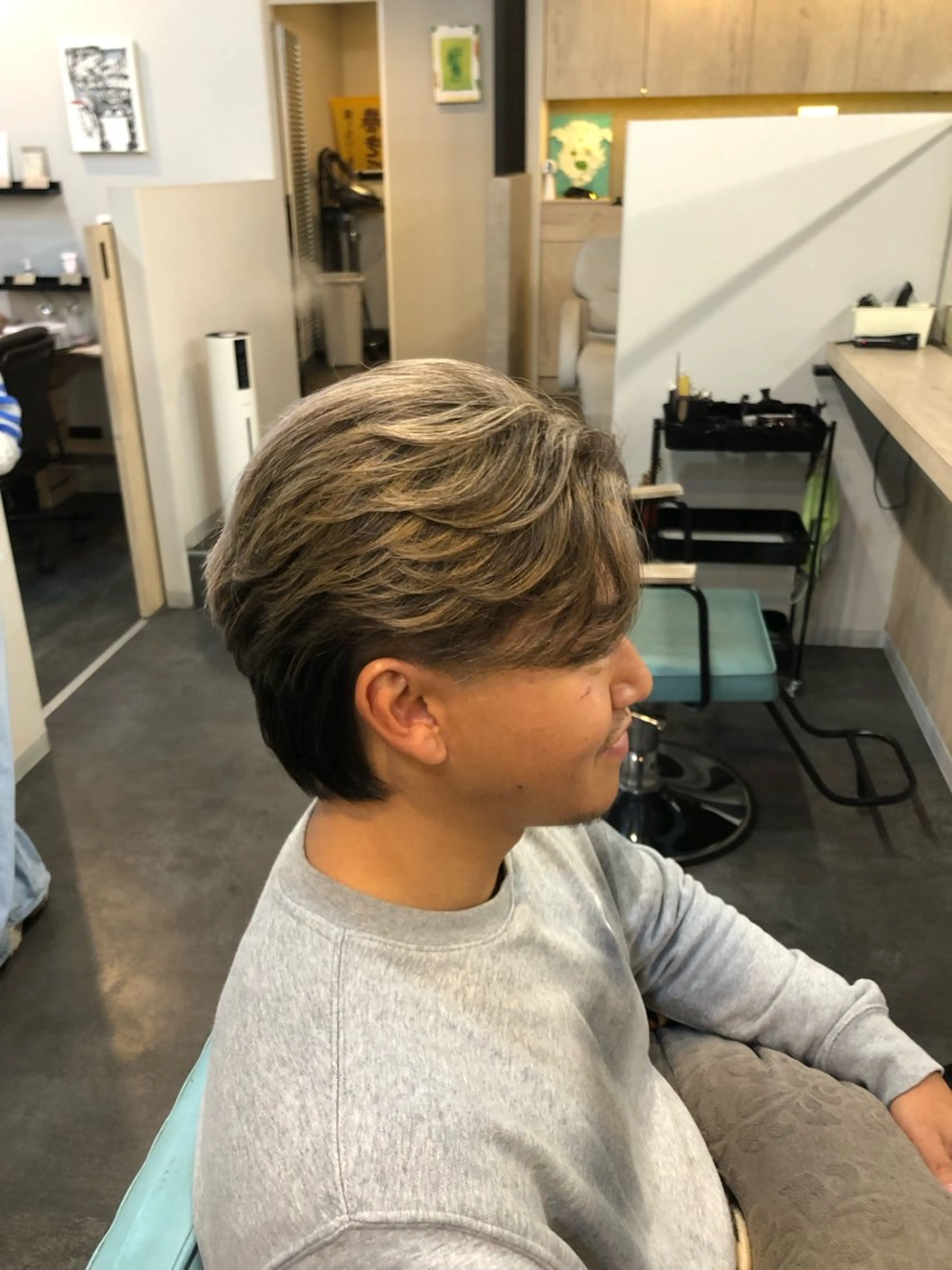 カラー メンズ ヘアカラー accorto所属・accorto 小林諭侑のヘアスタイル