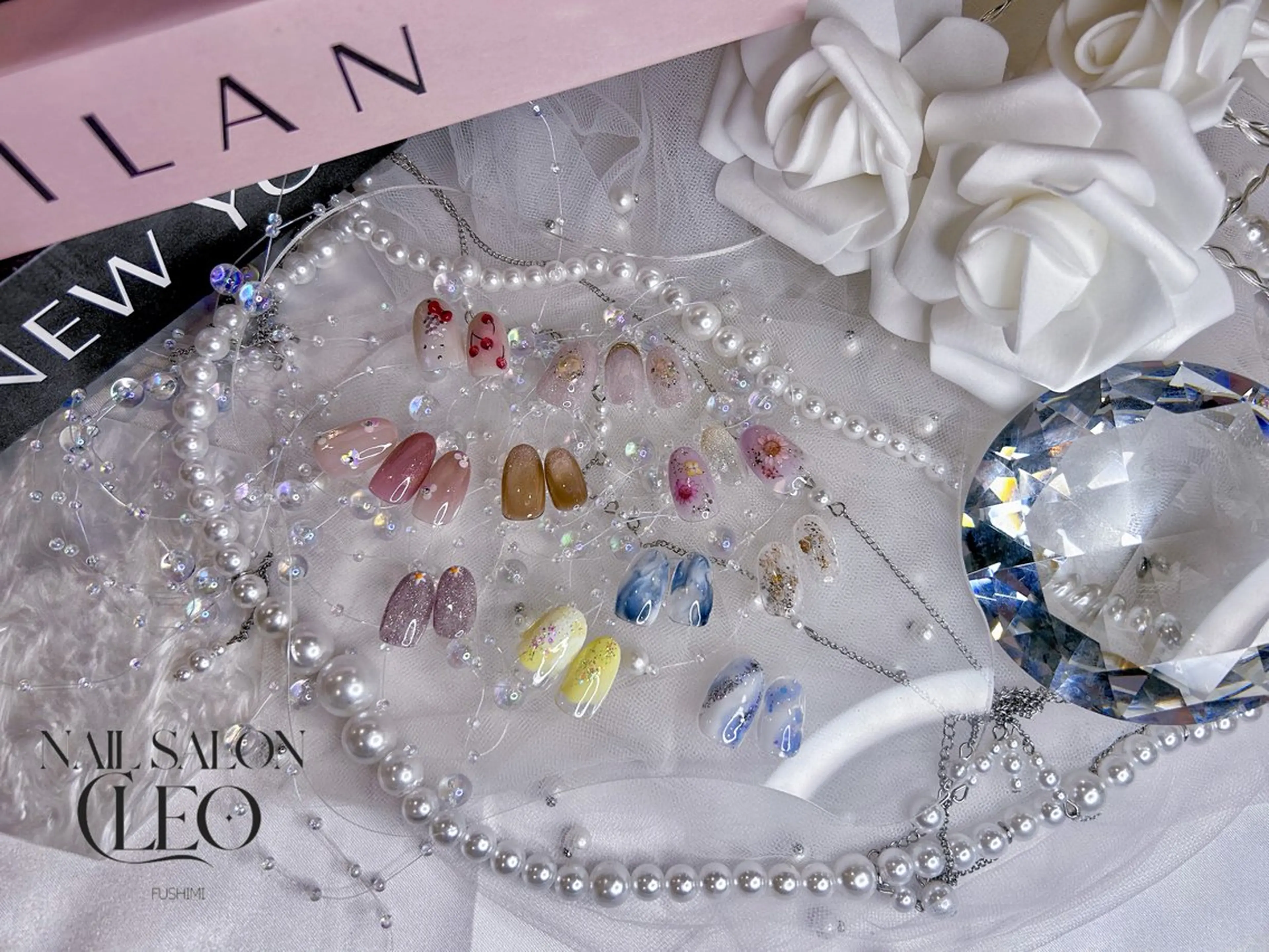 ネイル Cleo🧸伏見店 mikiのネイルデザイン