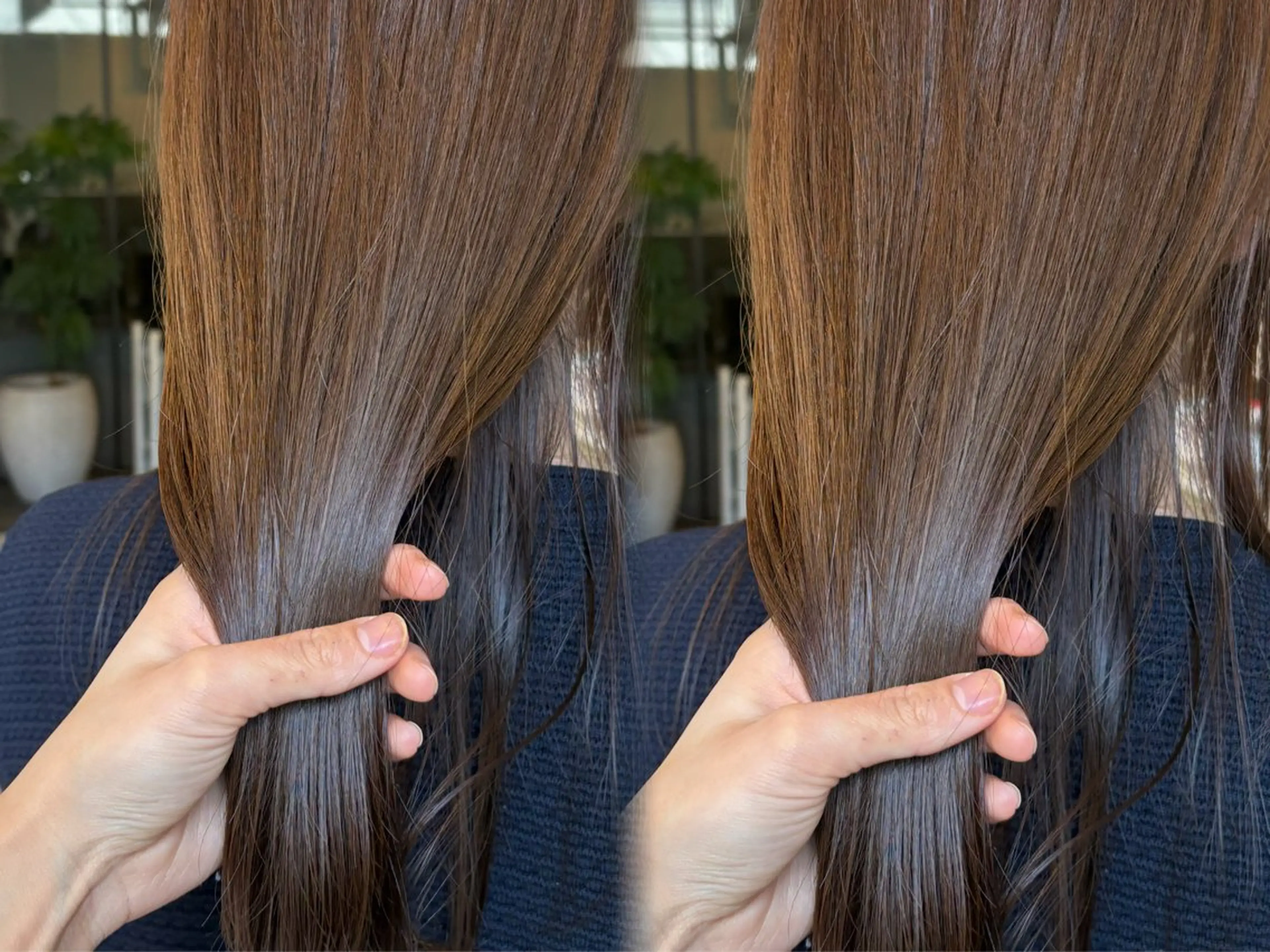 ミディアム カラー カット ヘアカラー 銀座/髪質改善カラー /ボブ/本田 聖のヘアスタイル