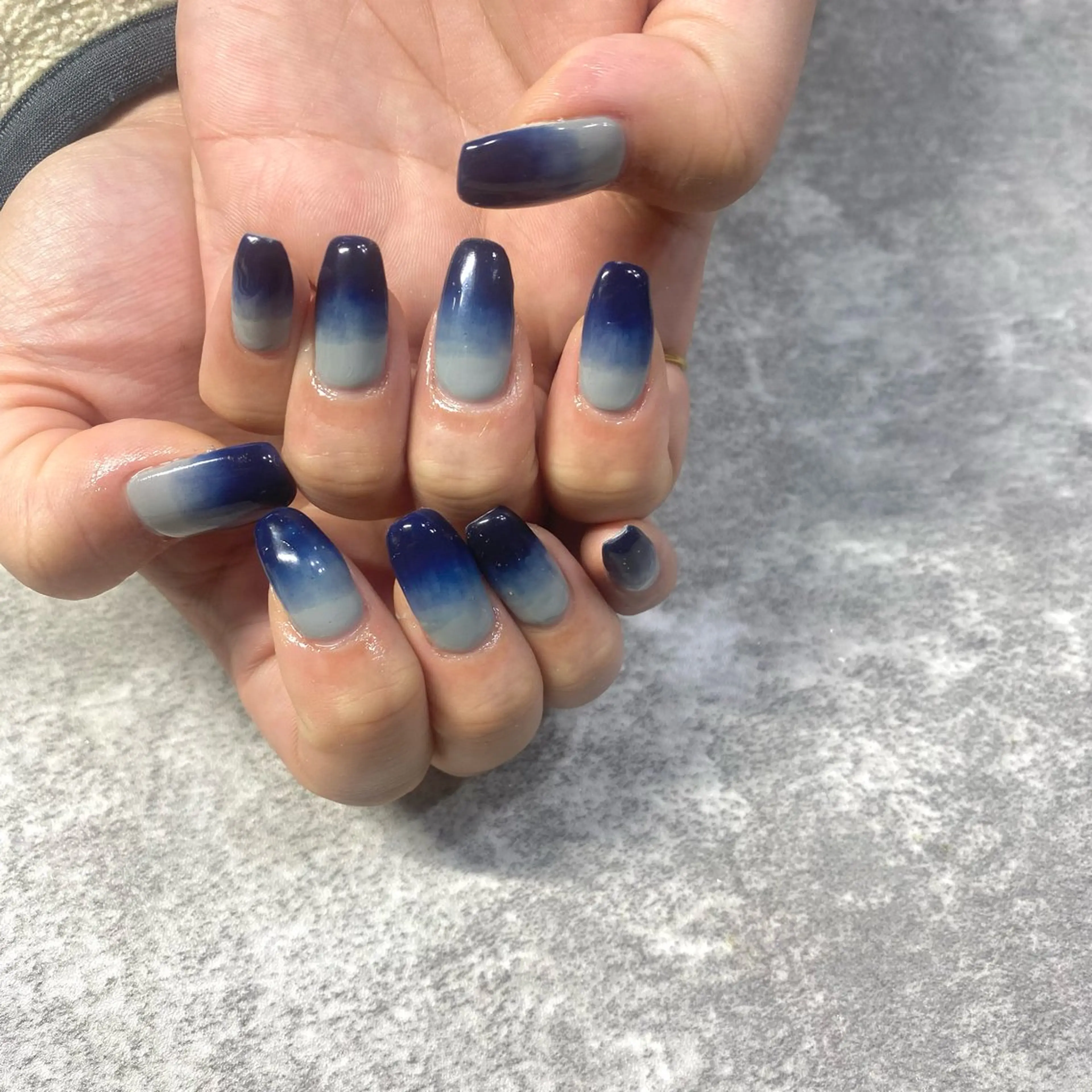 ネイル ネイビー ハンドネイル ★Rinail... .のネイルデザイン