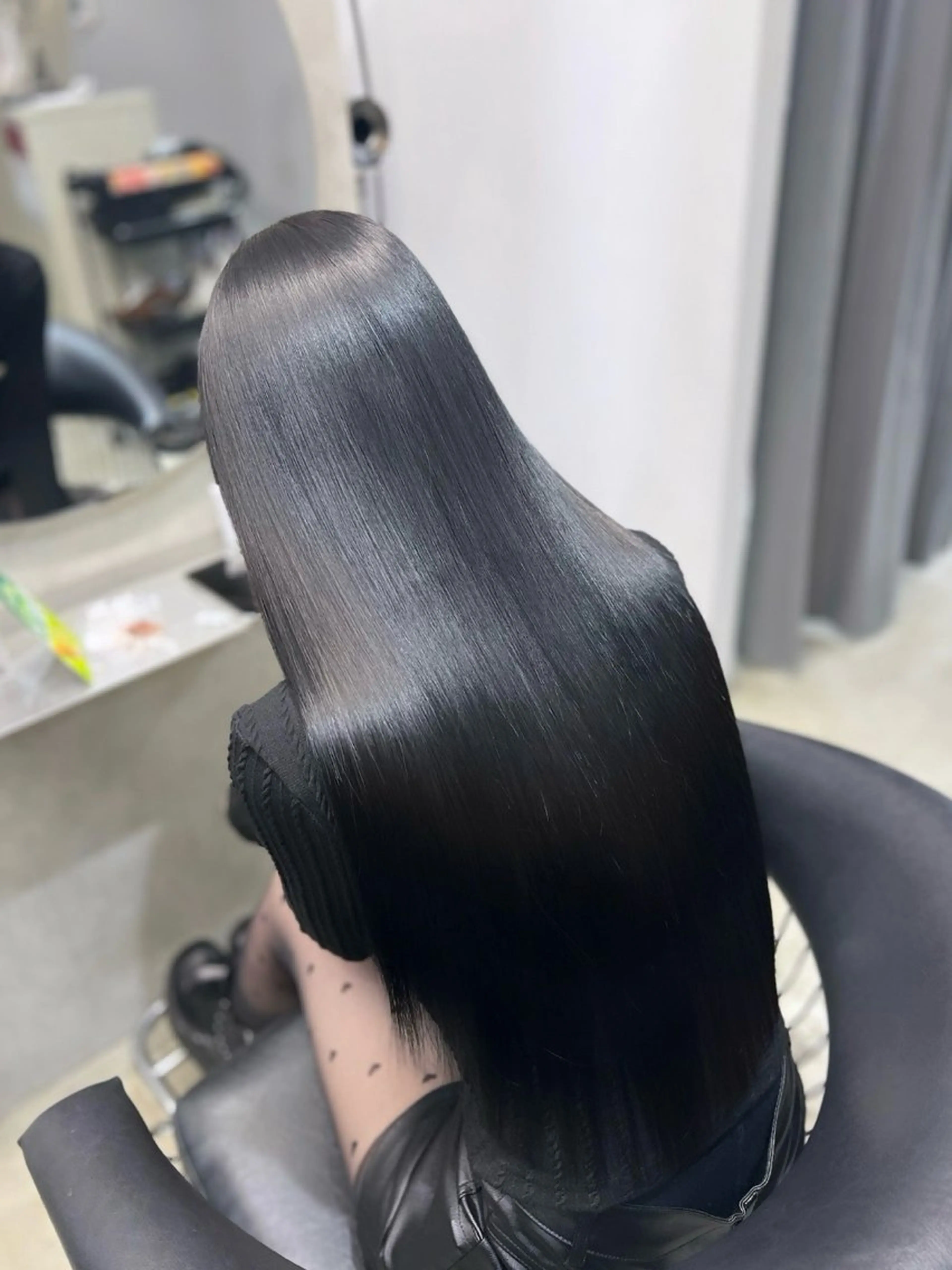 ロング カラー カット ヘアカラー トリートメント etora 渋谷所属・ワンホンヘア🇨🇳 髪質改善/itaruのヘアスタイル