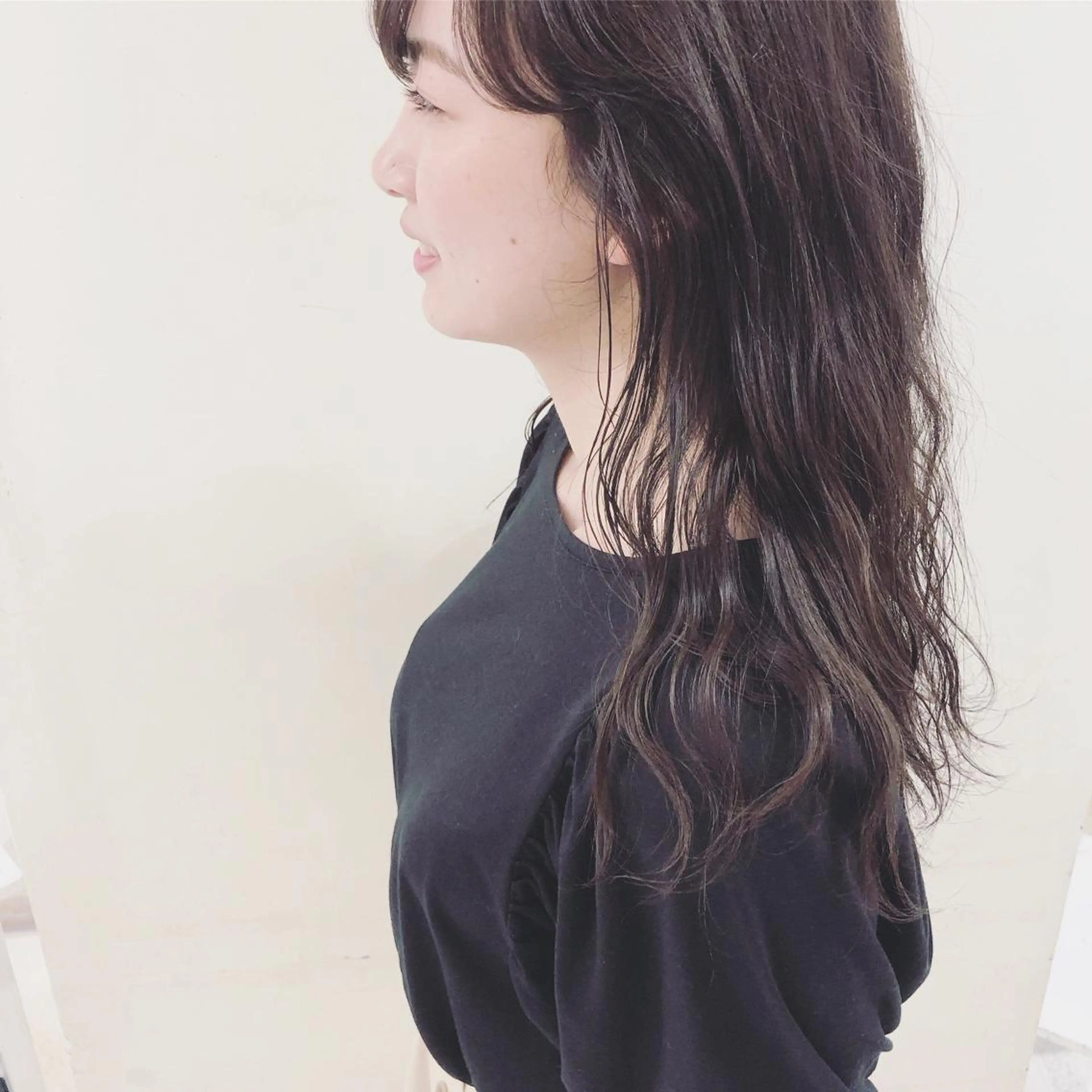 セミロング カラー カット ボブ/パーマ 古家 佑真のヘアスタイル