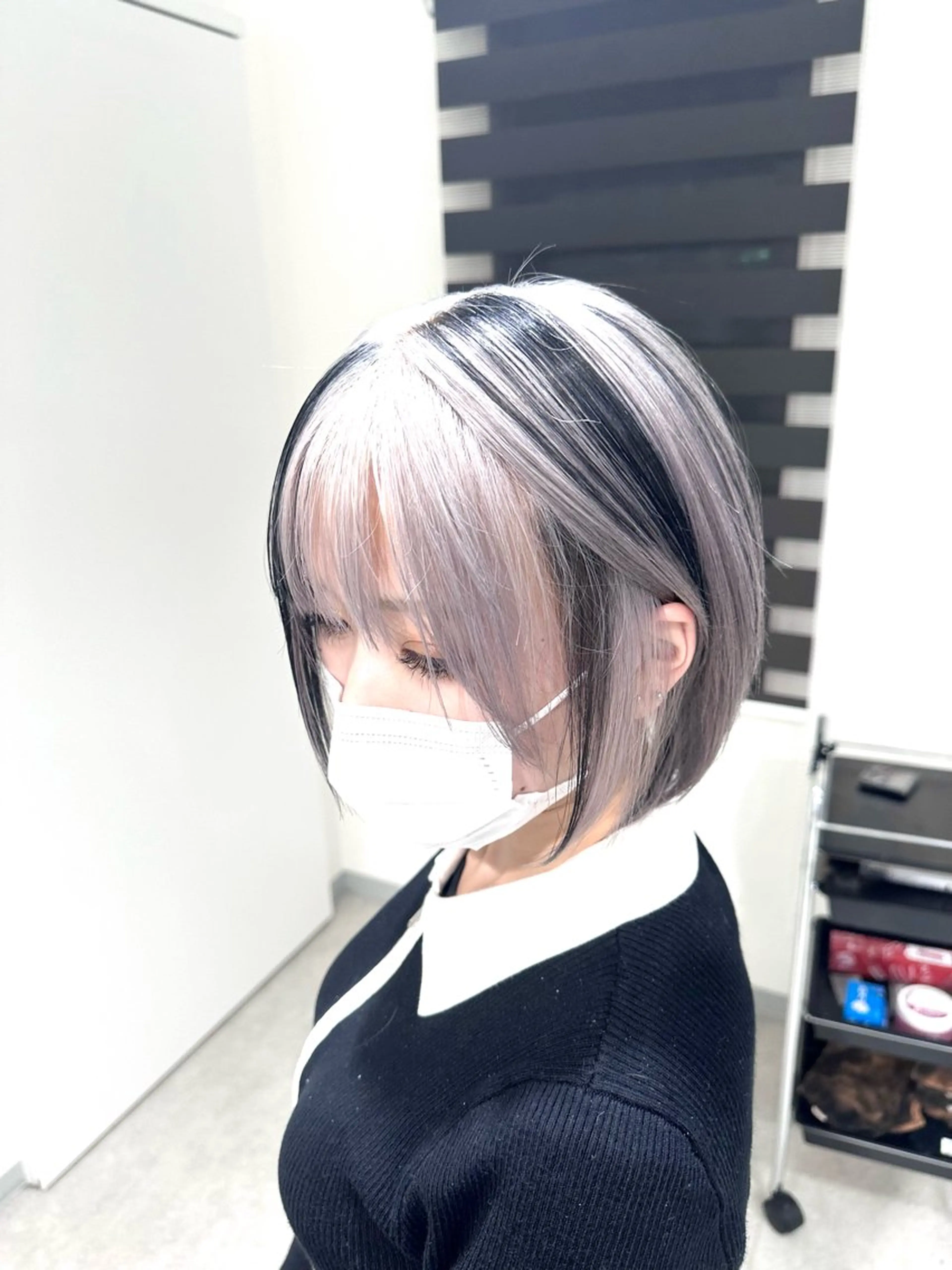 ショート カラー ヘアカラー 加藤 佑二のヘアスタイル