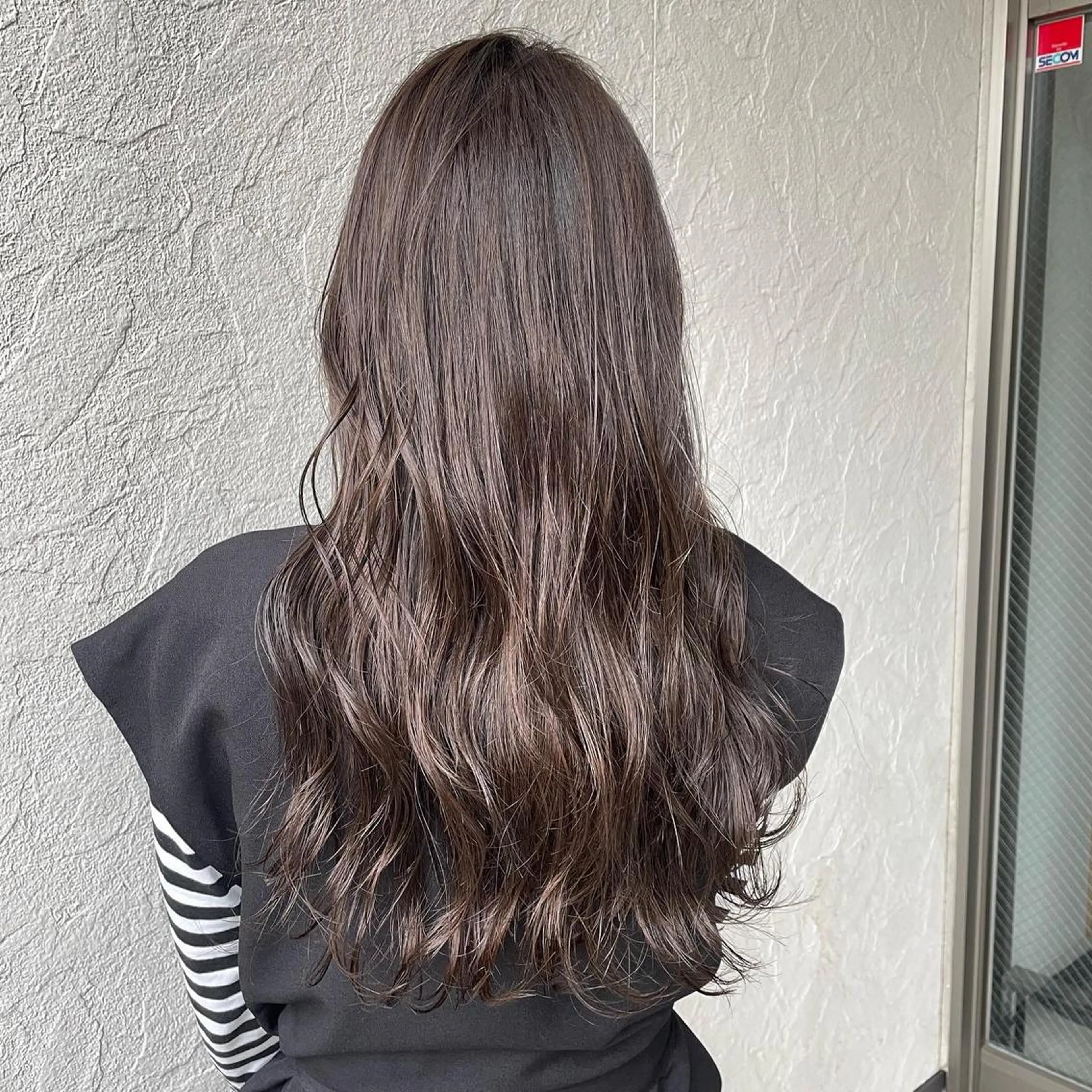 ロング カット ヘアカラー トリートメント 🌼RIKA🌼レデ ィース専門💖のヘアスタイル