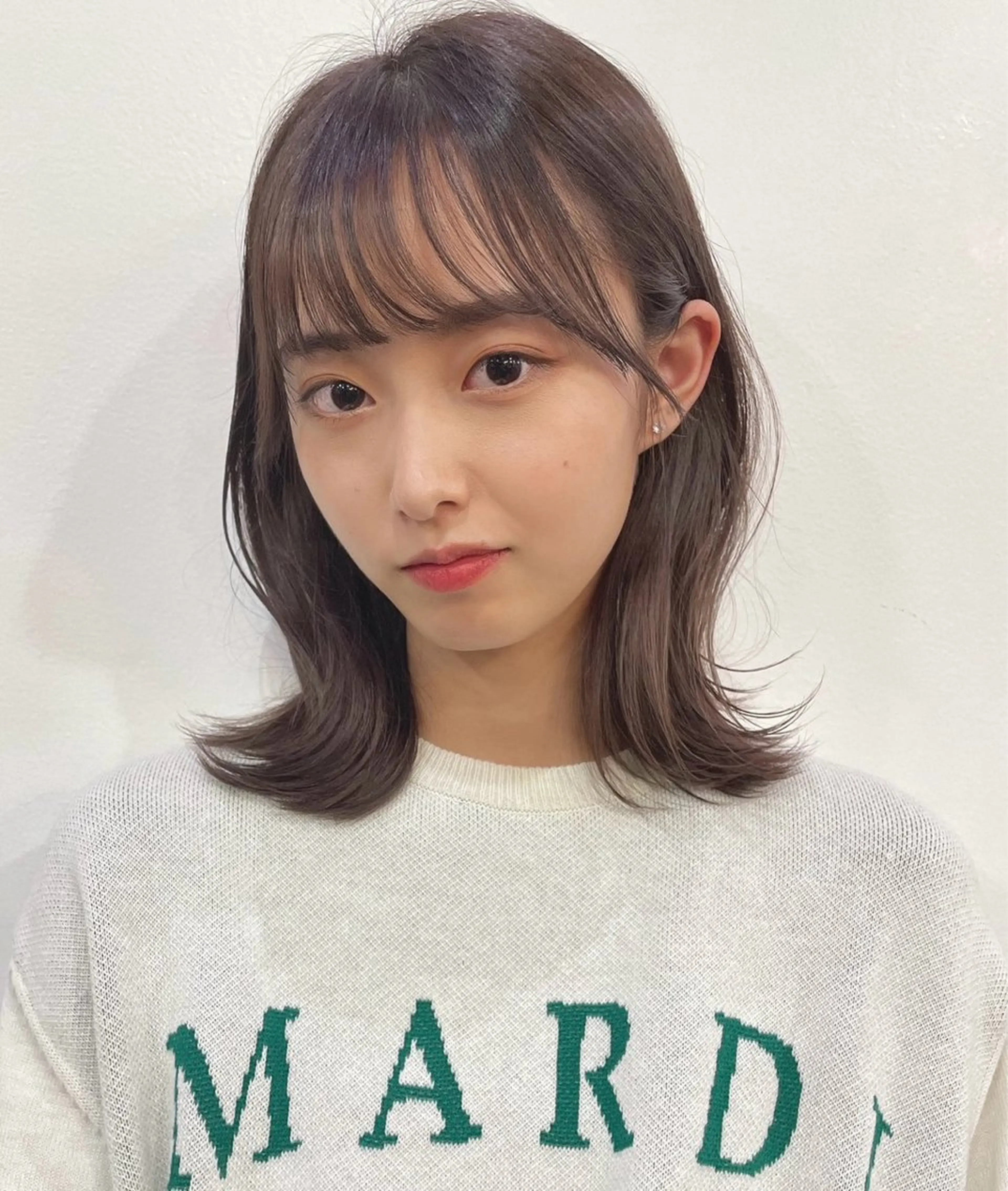 ミディアム 平田 一成のヘアスタイル