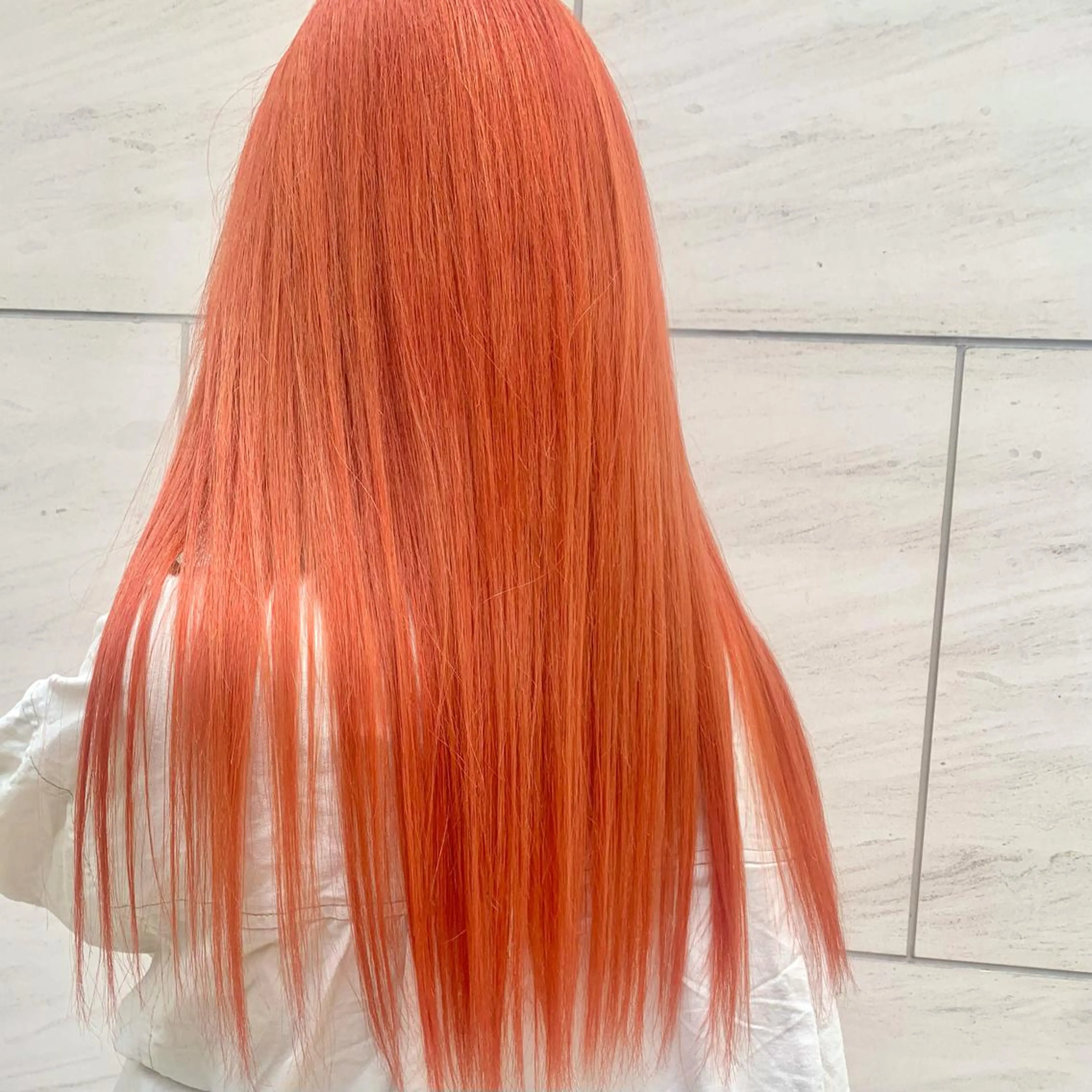 ロング カラー アディクシーカラー ブリーチ ケアブリーチ ダブルカラー イヤリングカラー カット ヘアカラー トリートメント もにか🌞原宿/渋谷 🌝ブリーチカラーのヘアスタイル