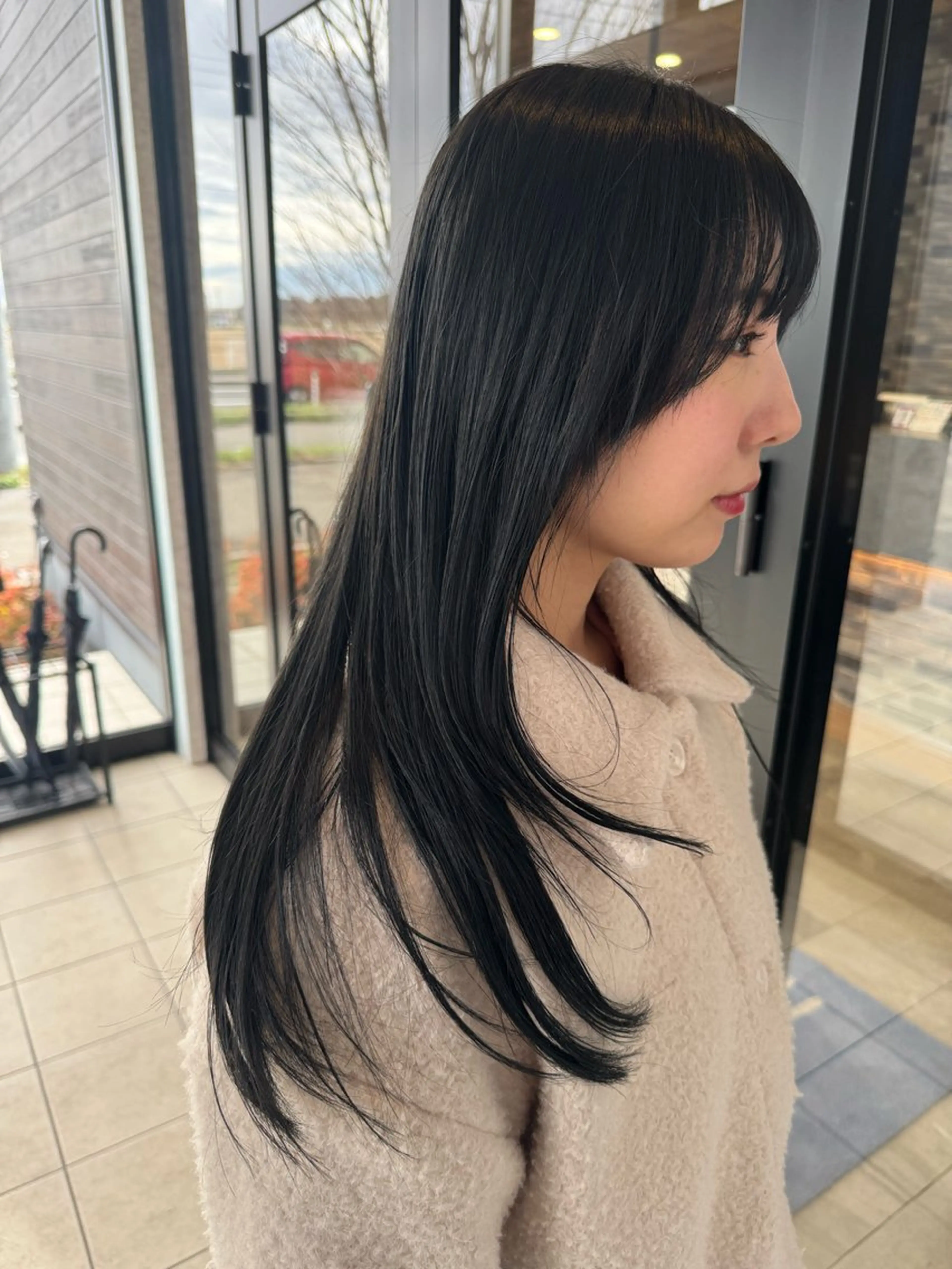 ロング 村松　和磨/ケアブ リーチ/メンズパーマのヘアスタイル