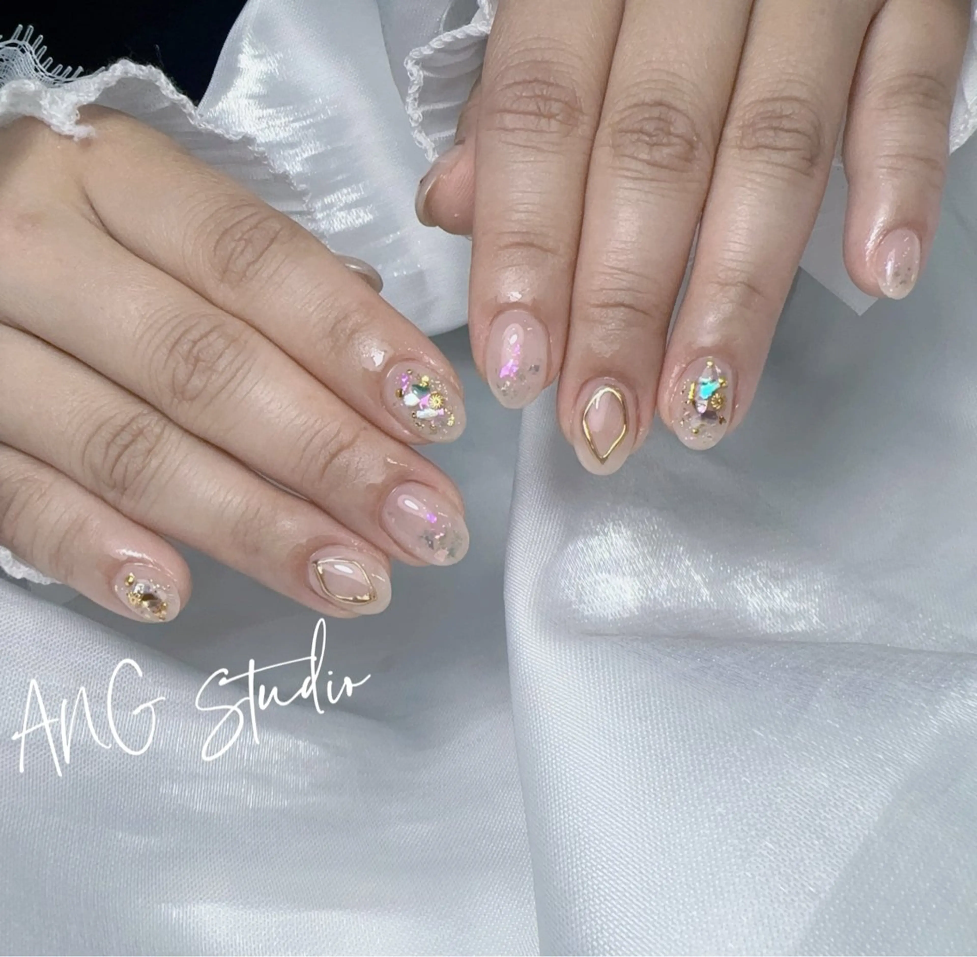 ネイル ハンドネイル ハンドケア ANG Studioのネイルデザイン