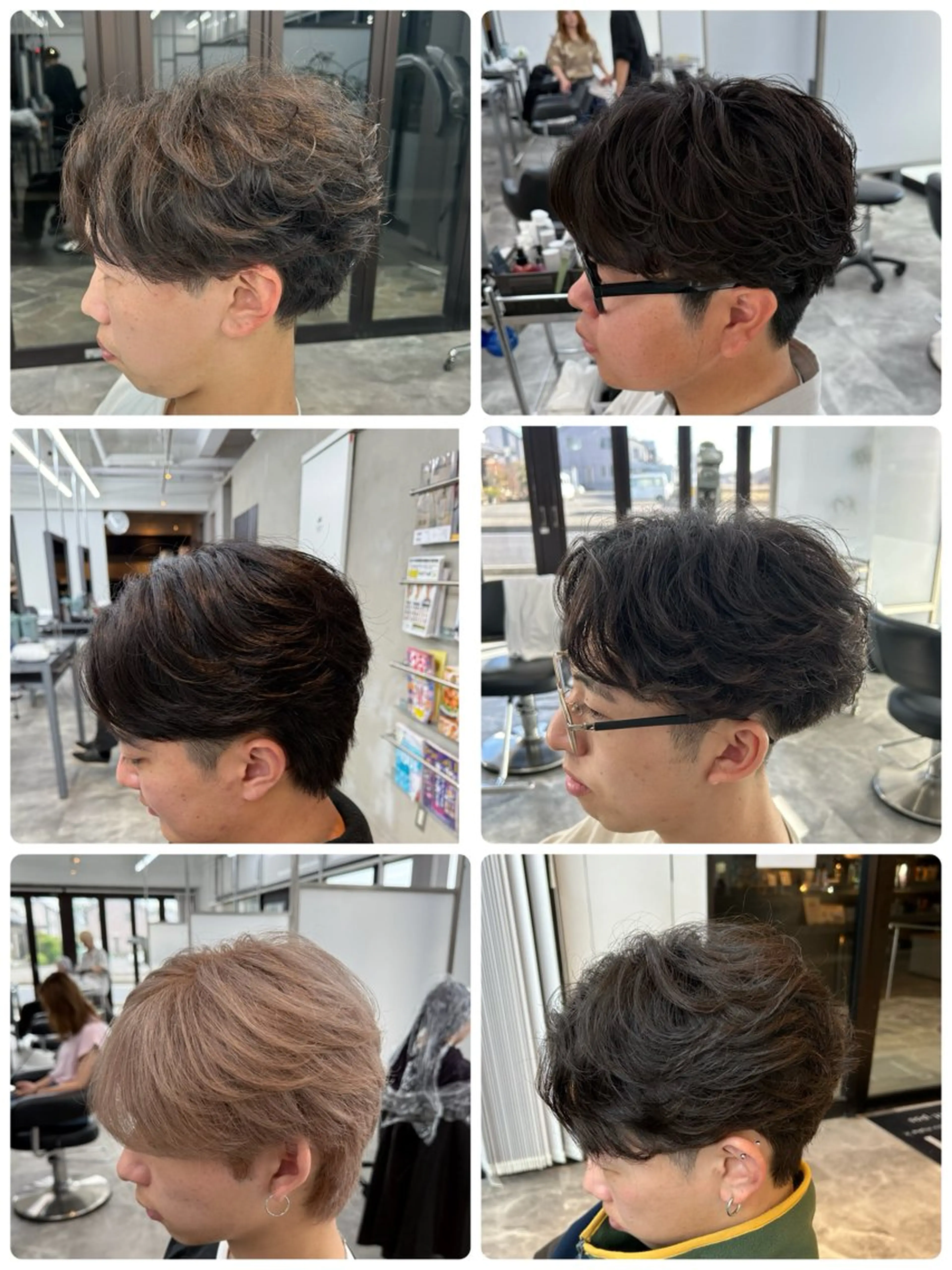 ドライだけでキマる❗️メンズカット＋ナチュラルパーマの写真