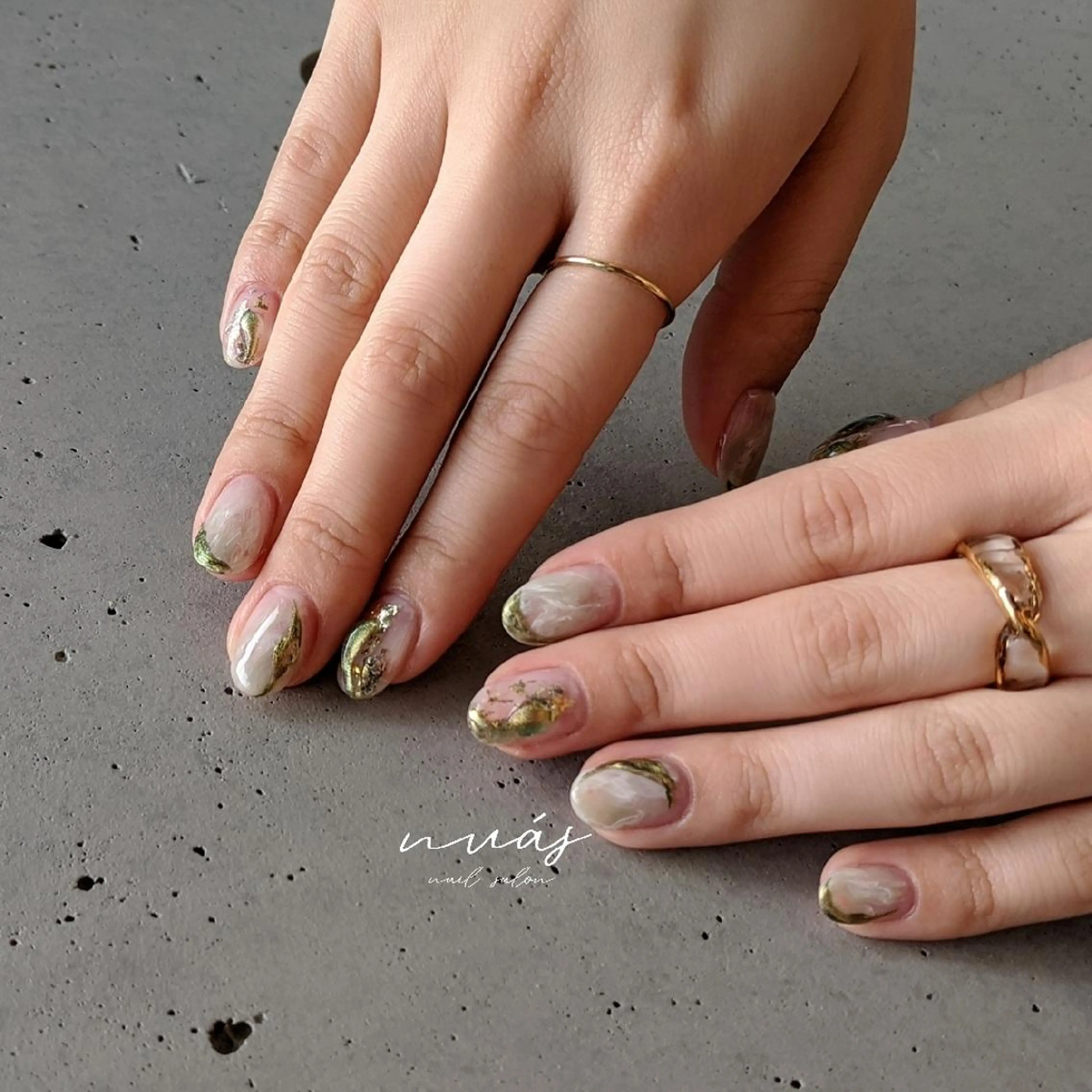 ネイル ハンドネイル nuás nail & eyeのネイルデザイン