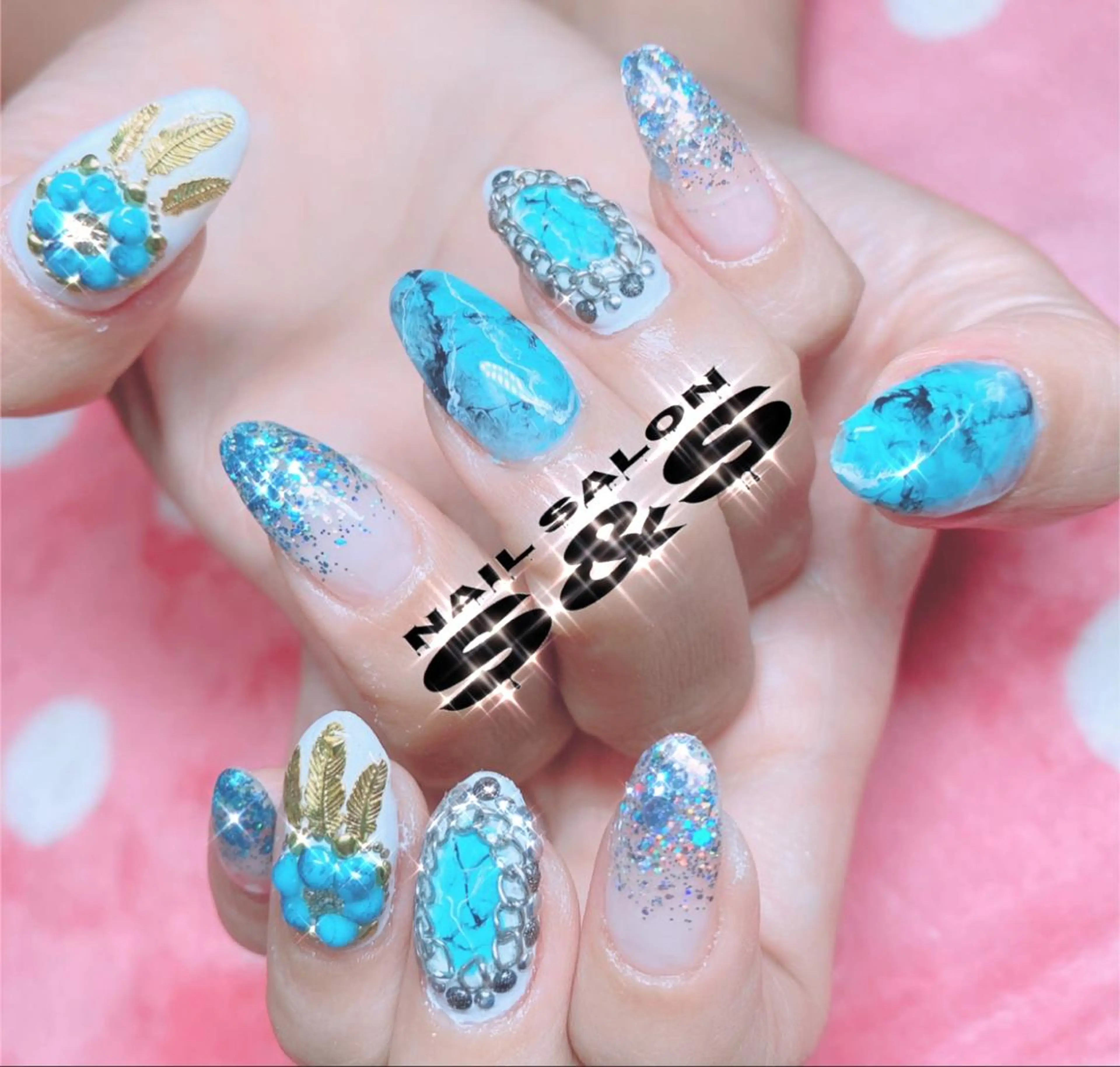 ネイル 長さ出し メンズネイル 持ち込み スカルプネイル S&S 村田小百合のネイルデザイン