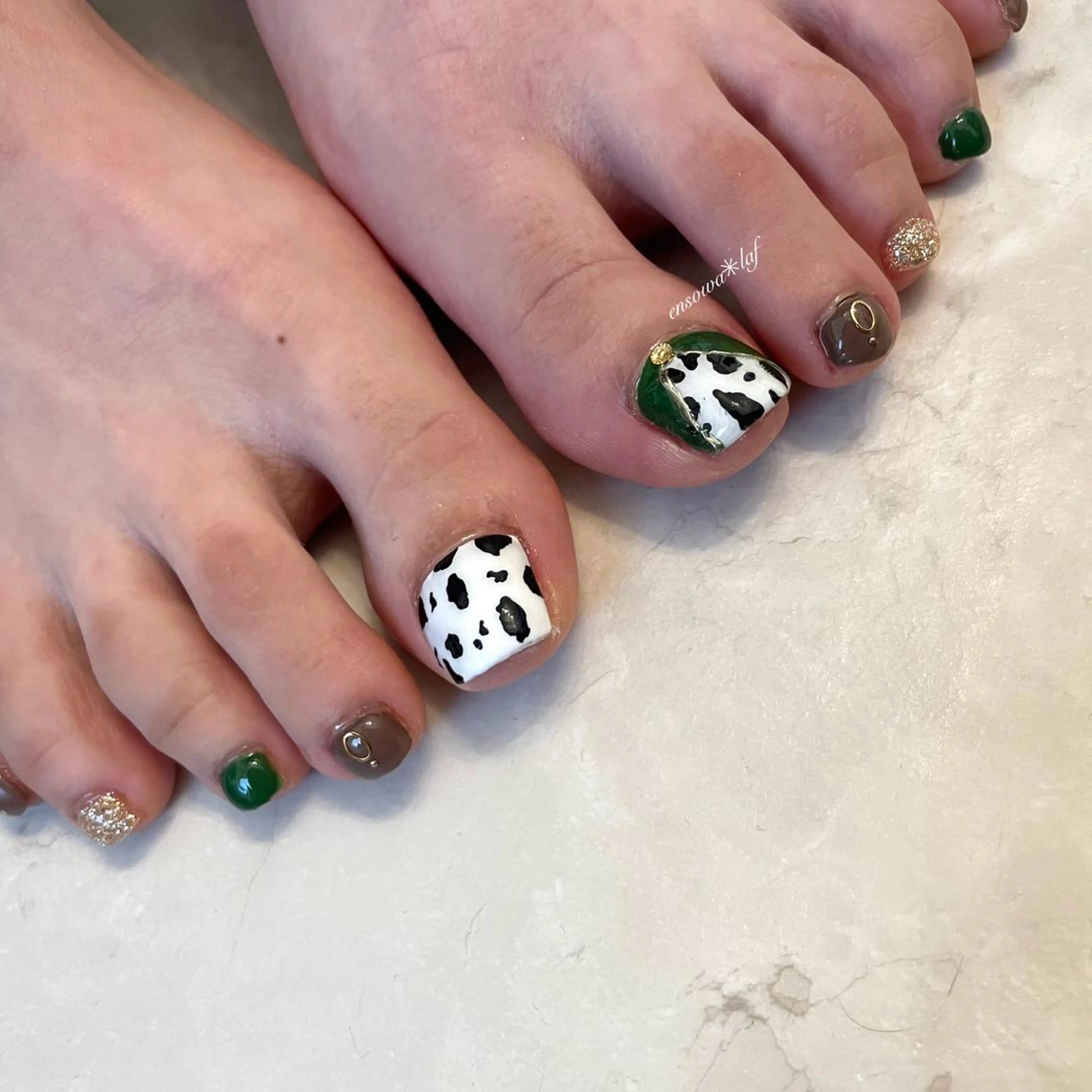 ネイル フットネイル ensowa✱laf NAILのネイルデザイン