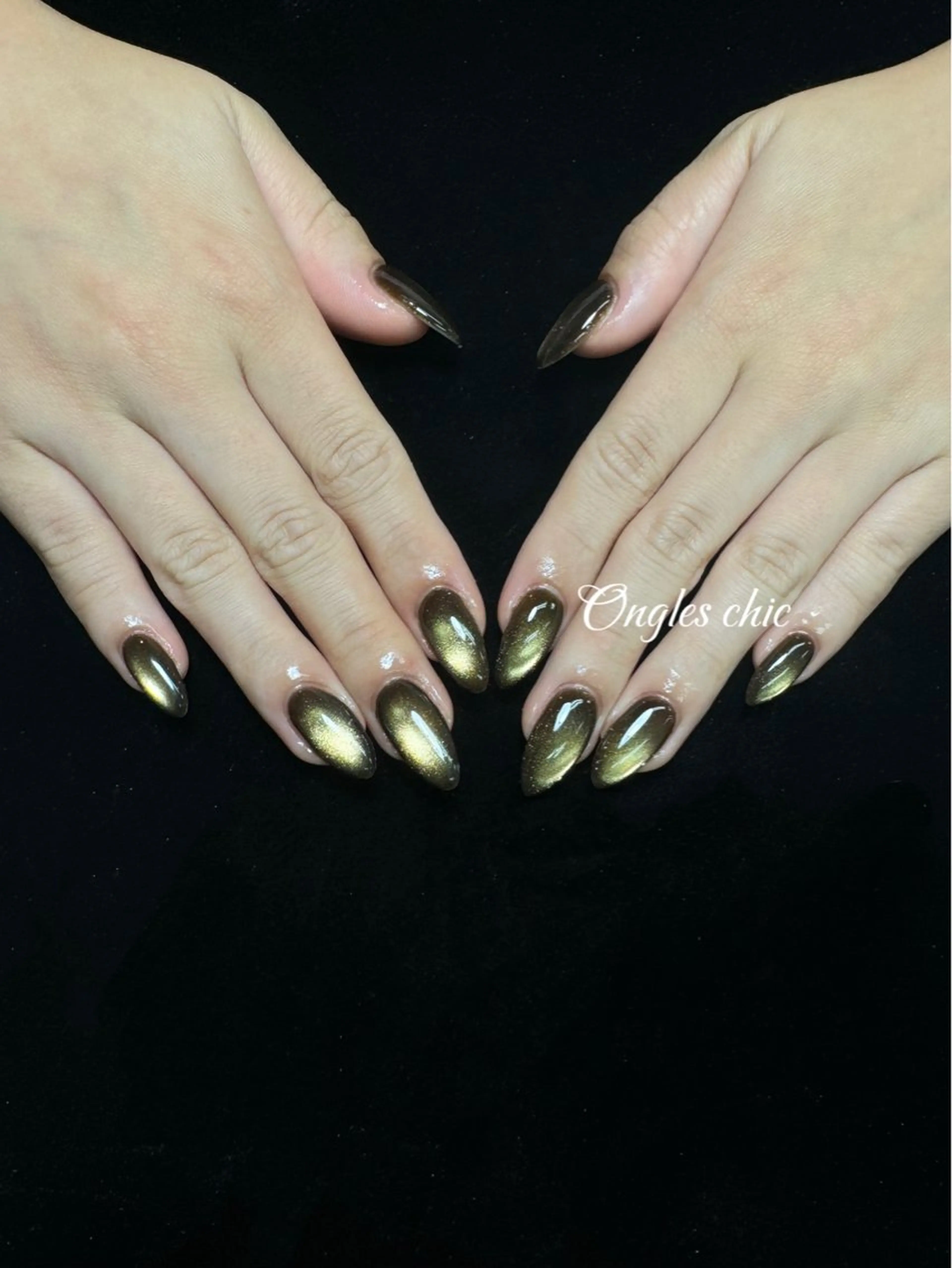 ネイル ハンドネイル ongles chicのネイルデザイン