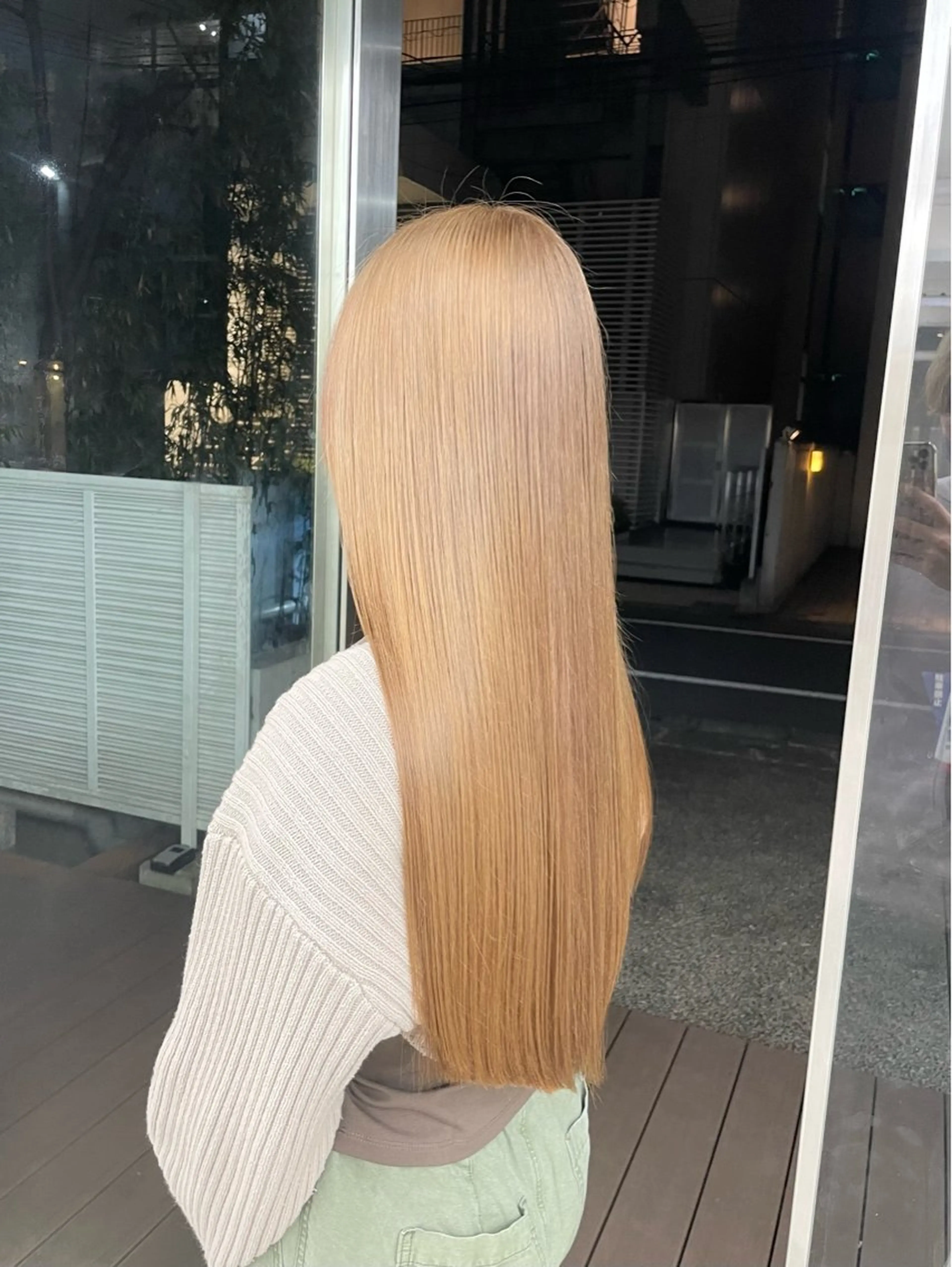 ロング カラー カット ヘアカラー トリートメント 🦋韓国系指名No1 店長/圓山 祐也🦋のヘアスタイル