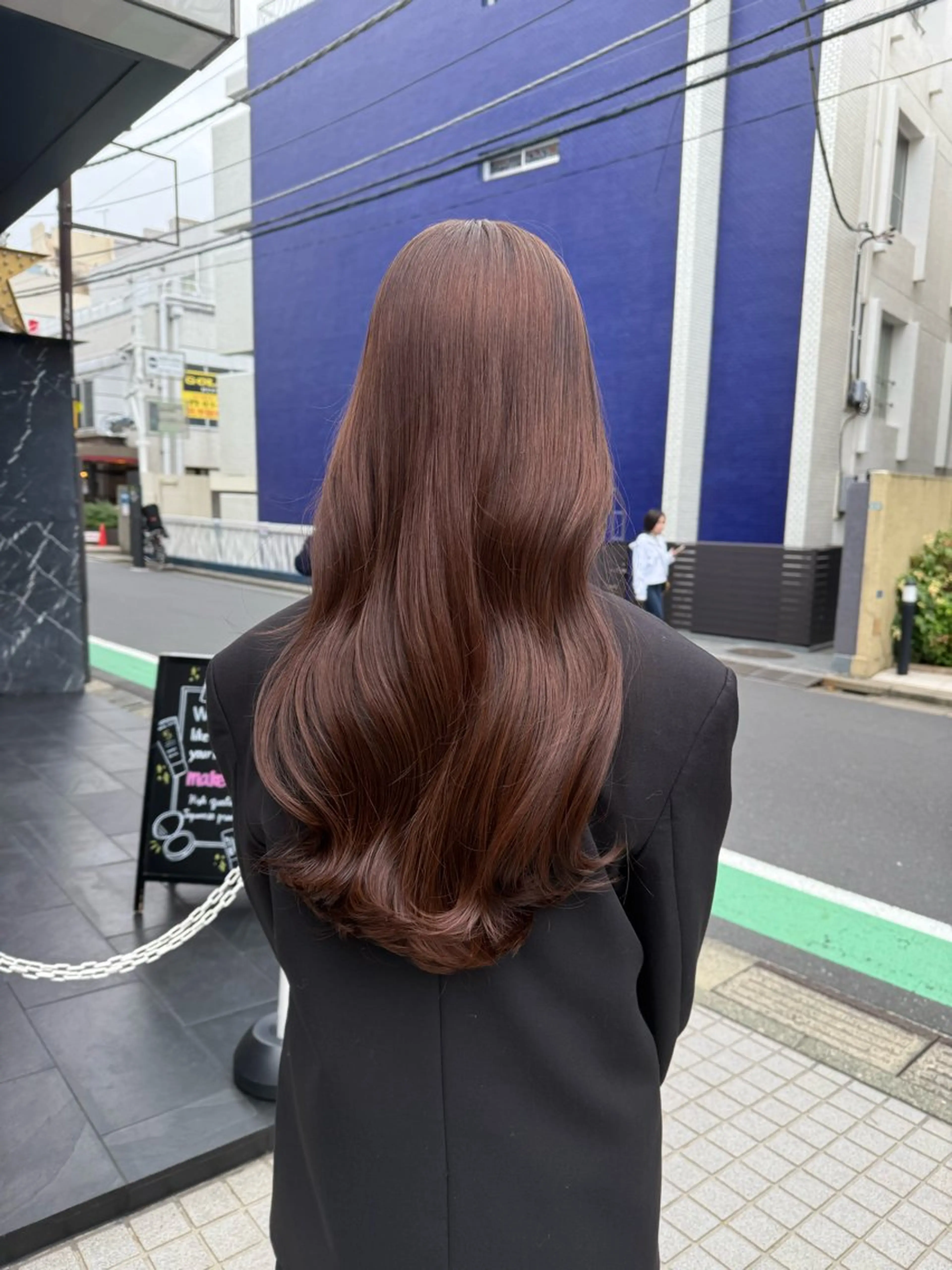 ロング カラー カット ヘアカラー トリートメント 似合わせヘア🫶🏻 つきいてるみのヘアスタイル