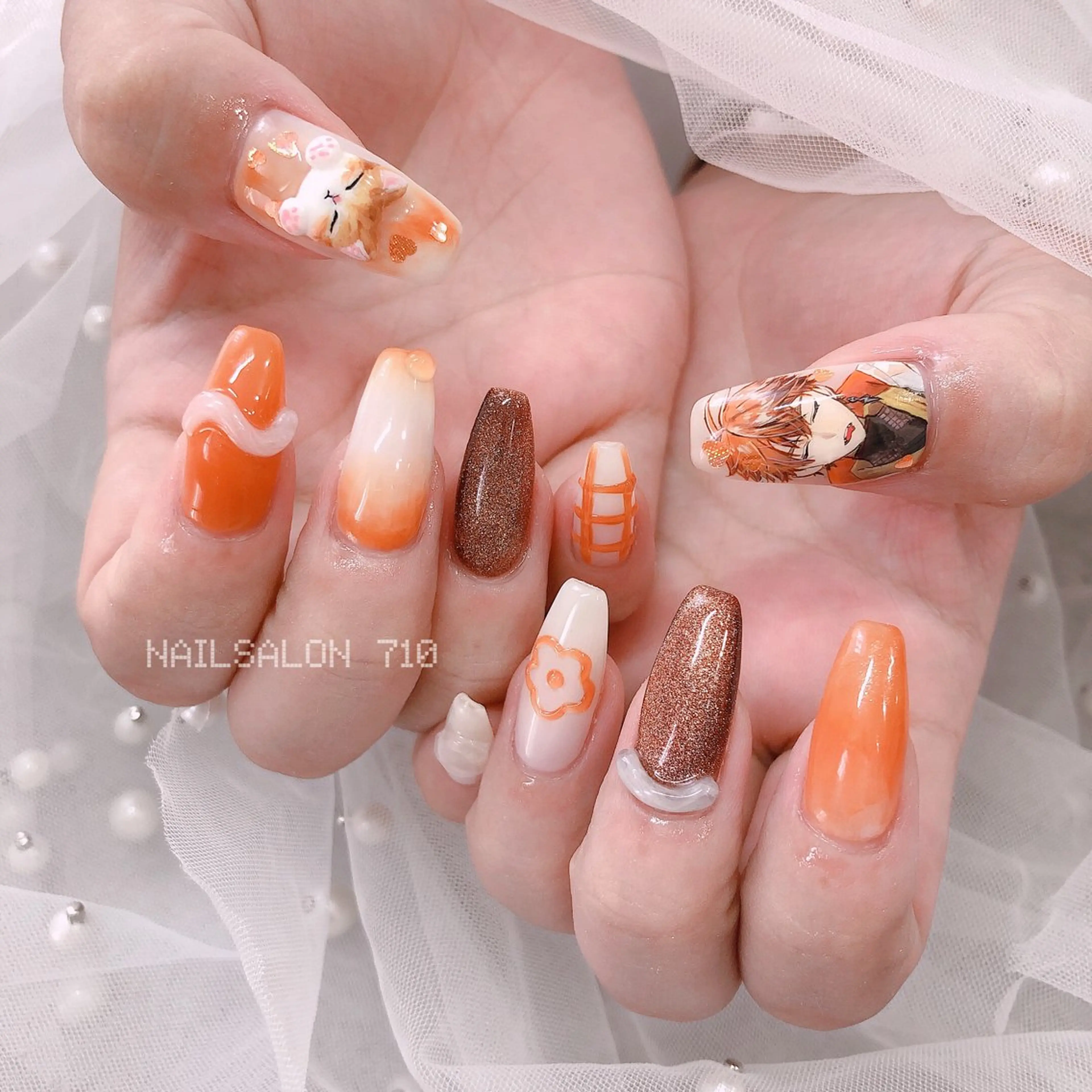 ネイル アートネイル ハンドネイル フットネイル ナナイチゼロ I.Naoのネイルデザイン