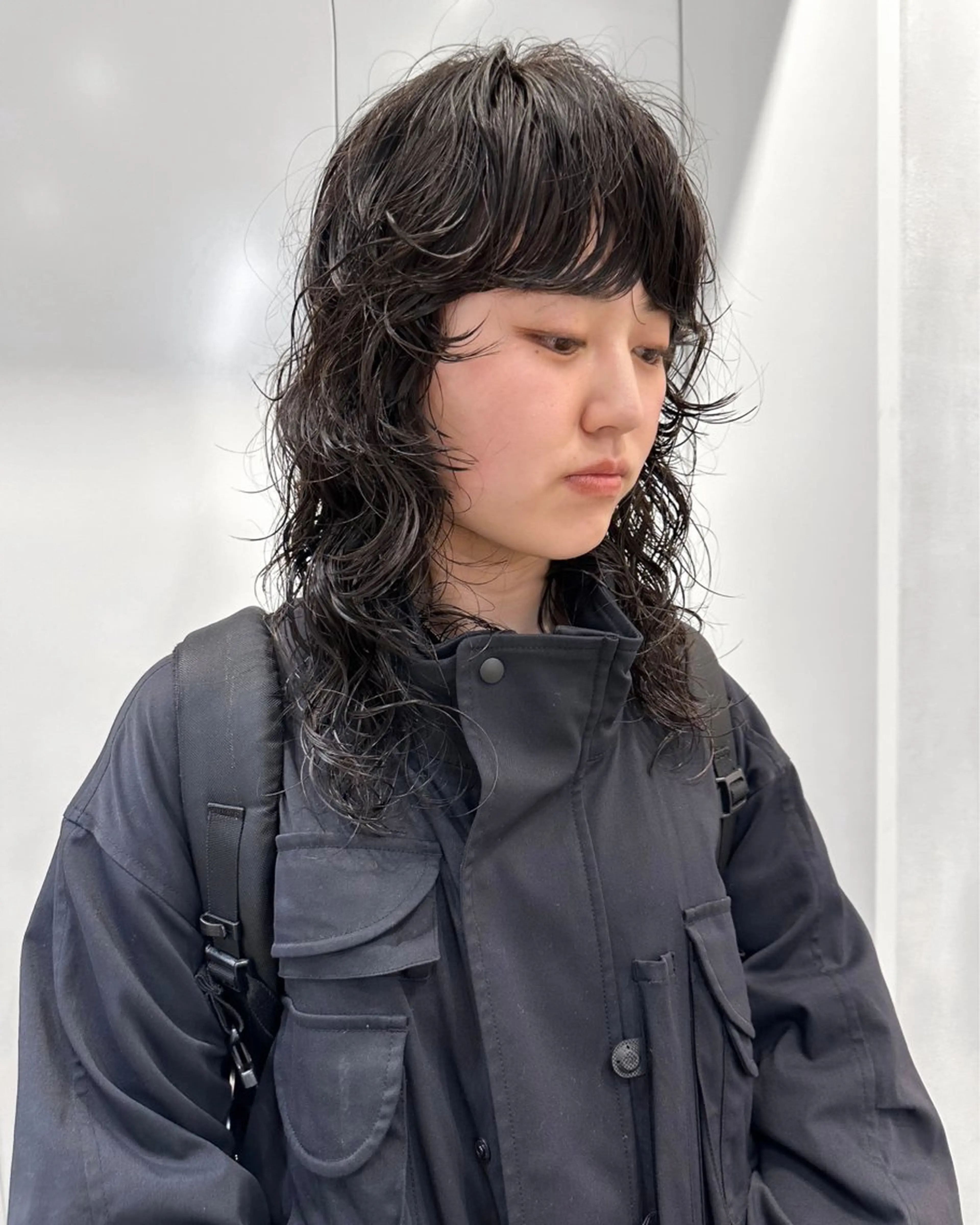 セミロング パーマ 🌀perm 🌀のヘアスタイル