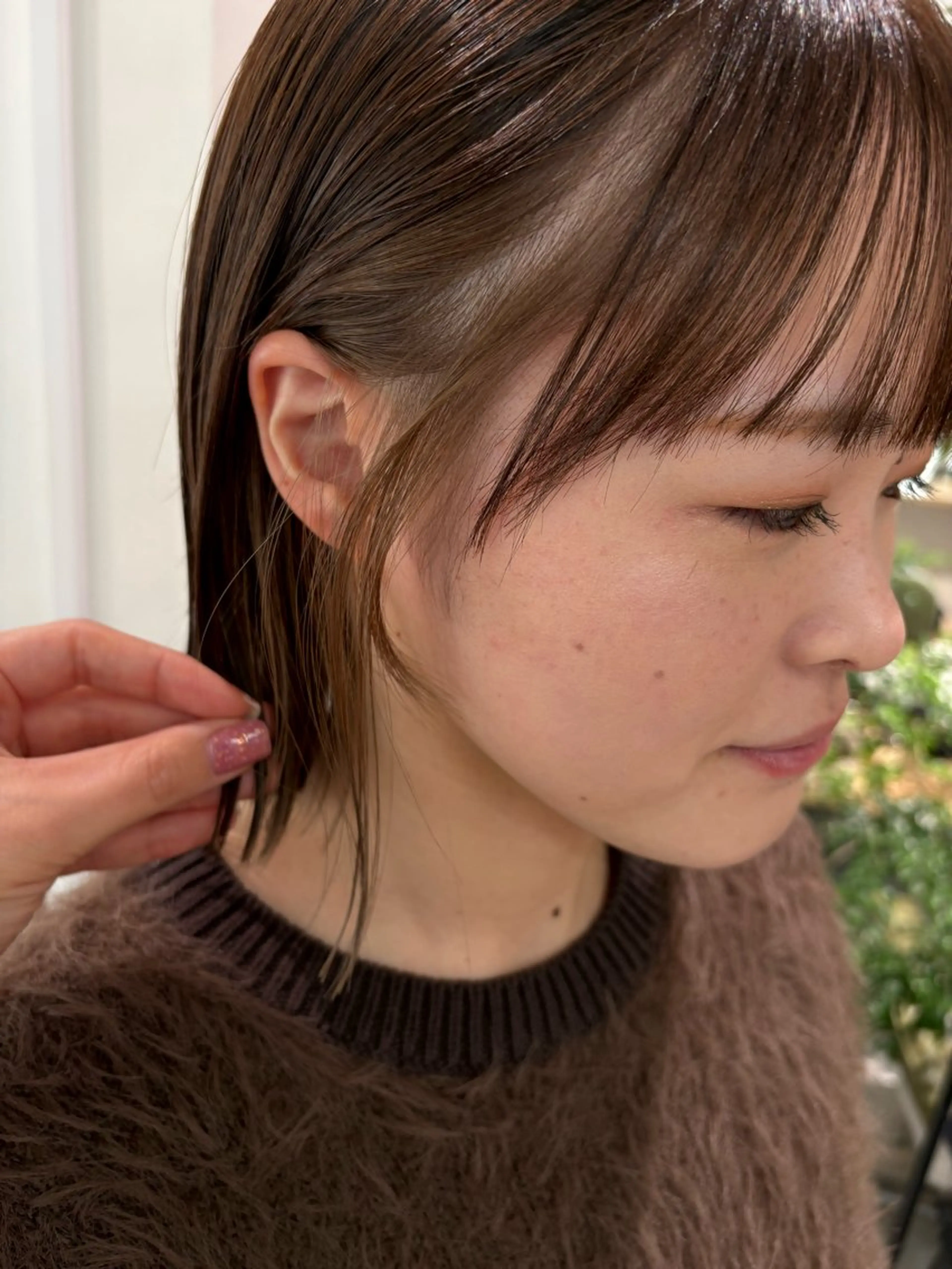 ショート カラー カット ヘアカラー あさかわ みほのヘアスタイル