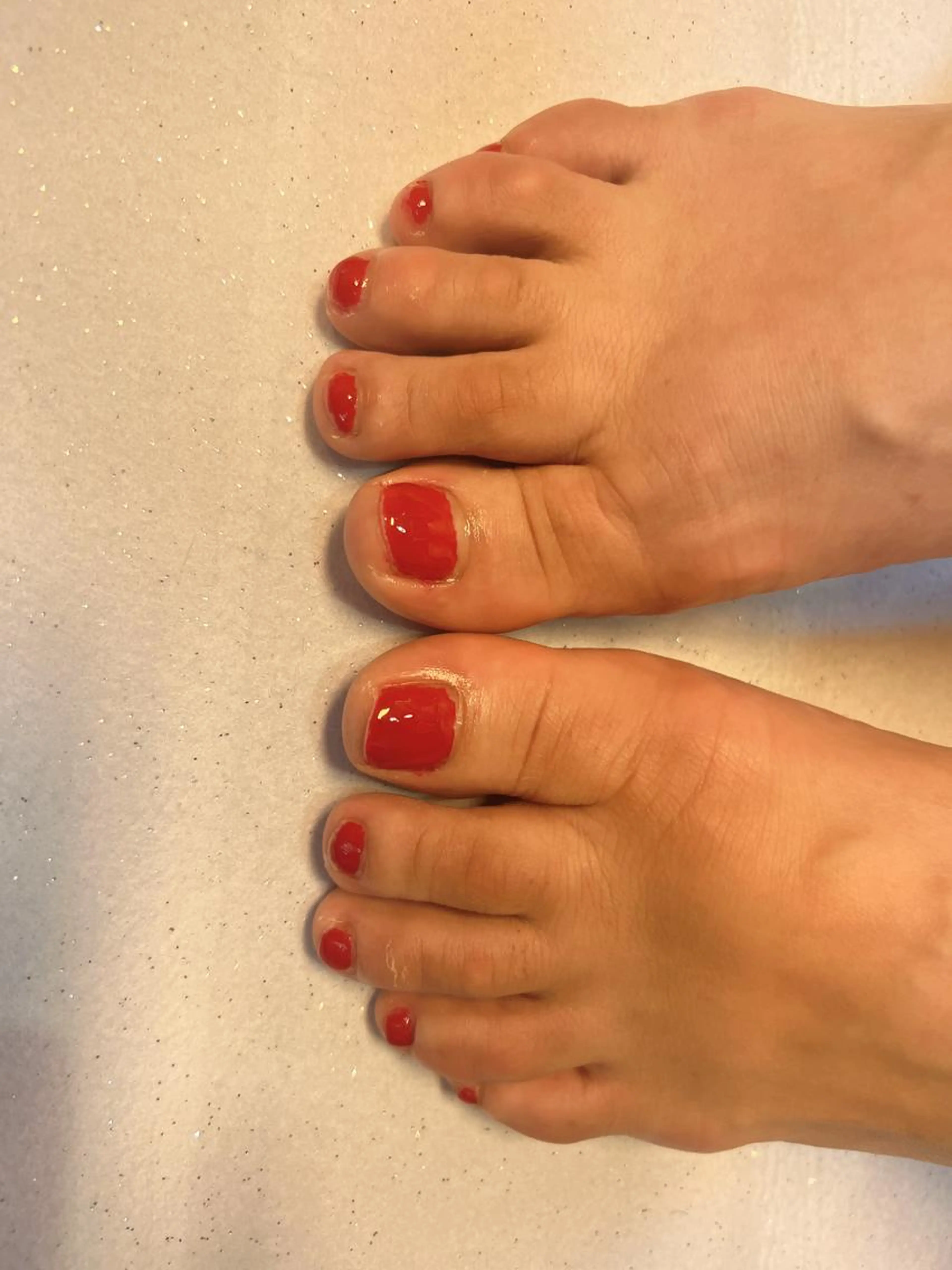 他店オフ込フットワンカラー🍀*゜の写真