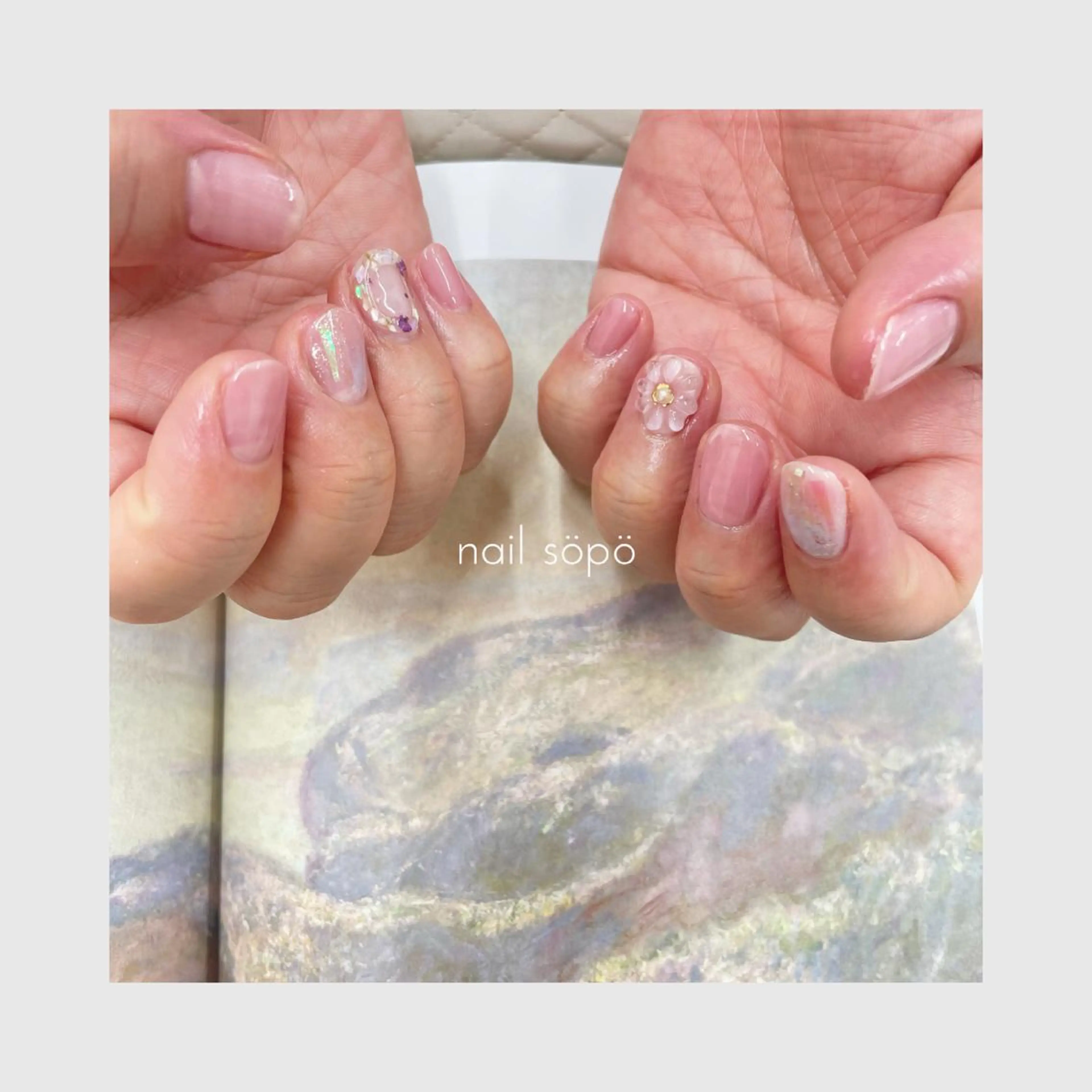 ネイル 自由が丘✳︎奥沢 nail söpöのネイルデザイン