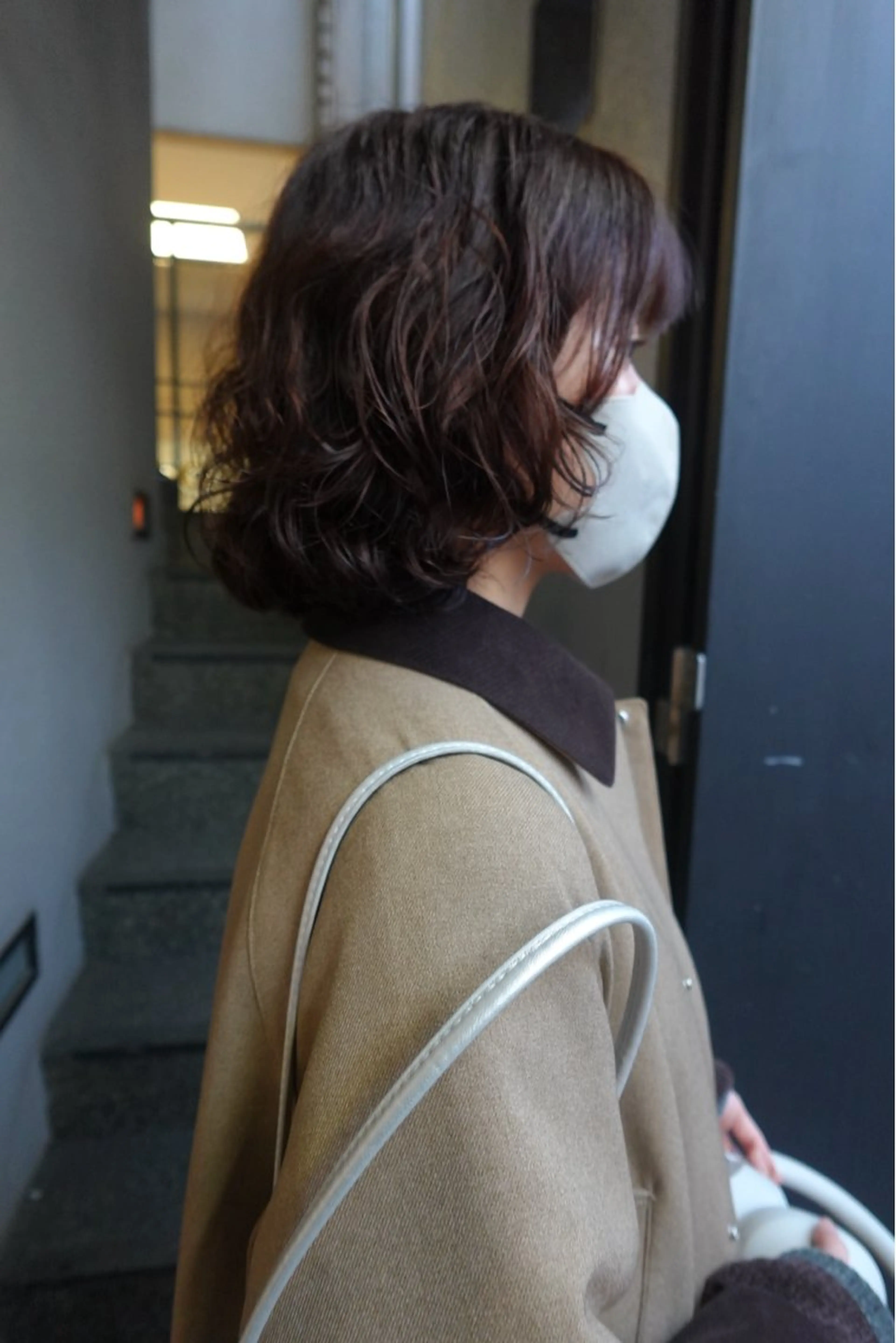 ミディアム カット パーマ トリートメント 🍁ロングパーマ.ニ ュアンス🍁陸来のヘアスタイル