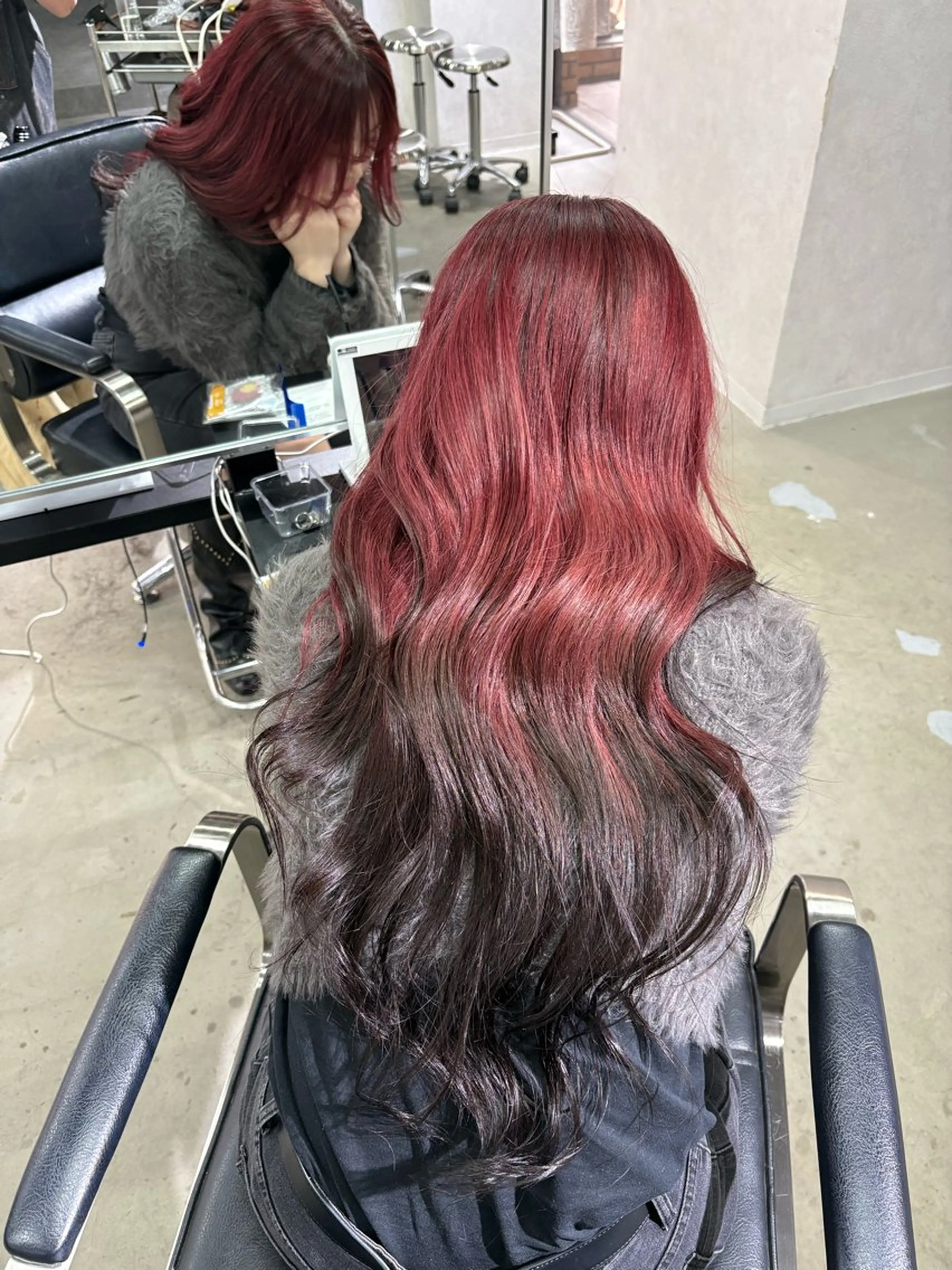 ロング ヘアカラー Nozomi/透明感 /デザインカラーのヘアスタイル