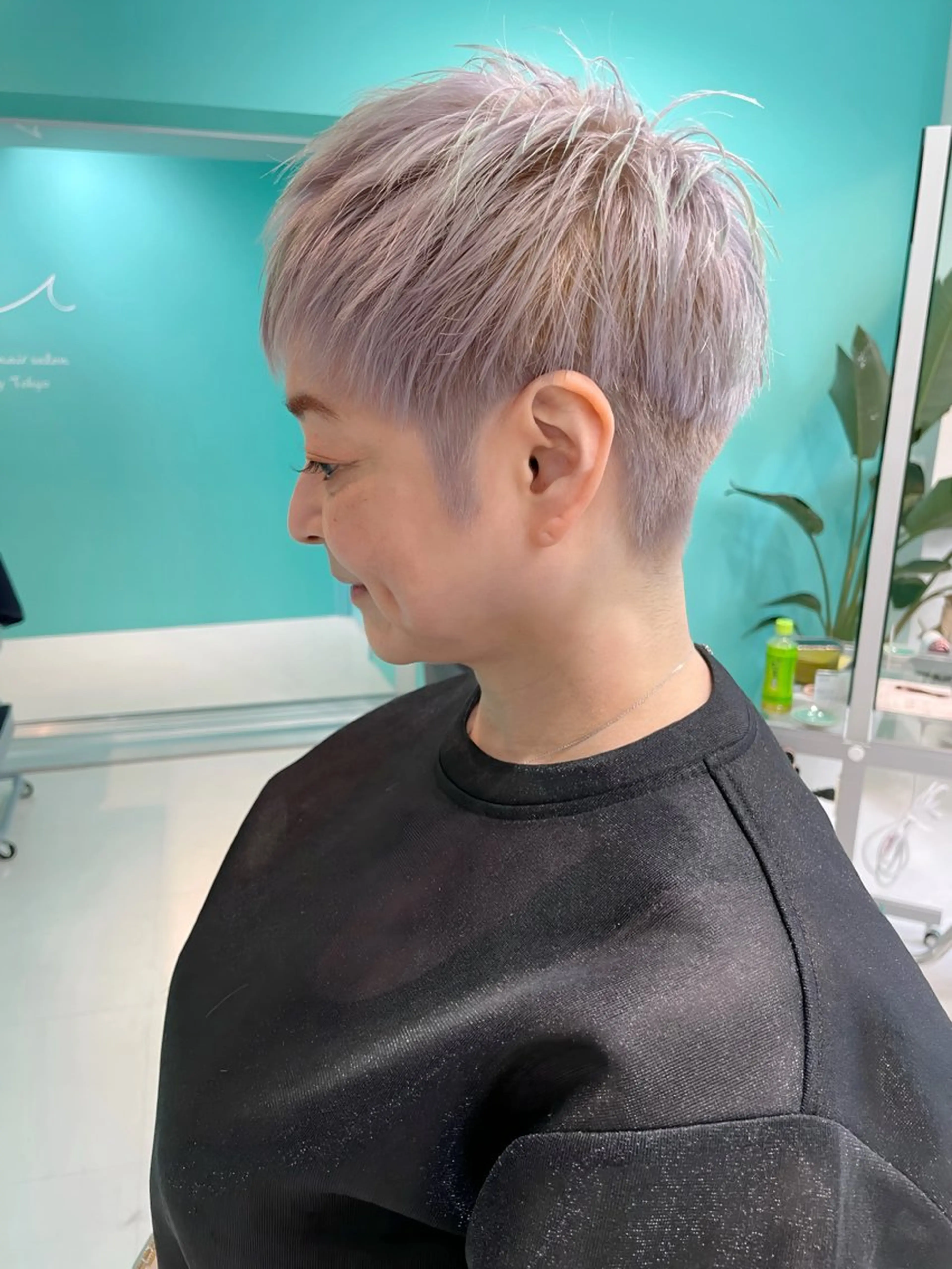 ショート カラー ブリーチ カット ヘアカラー 🫧ショート/ボブ 池袋西口・泡渕✂️のヘアスタイル