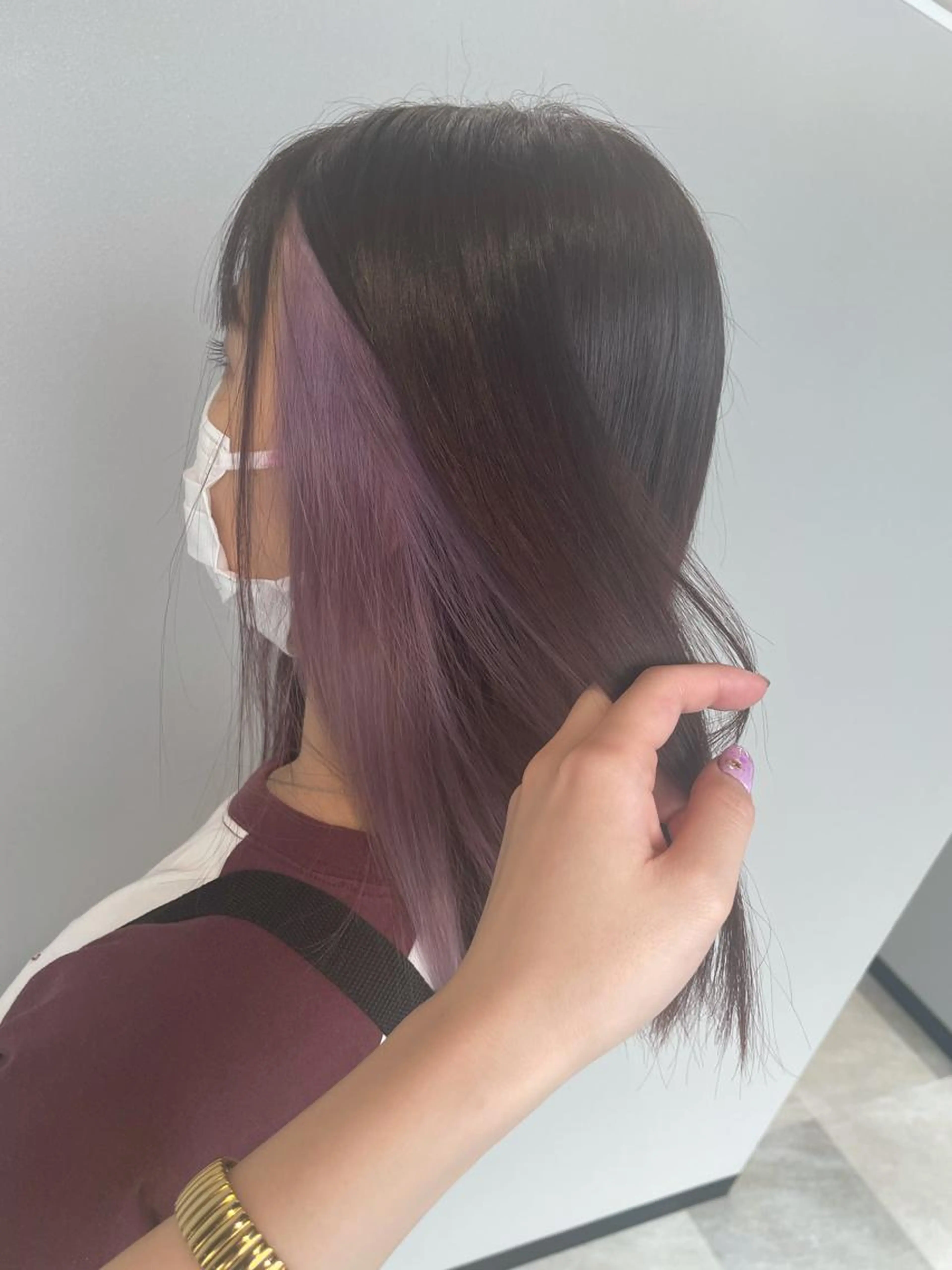 インナーカラー今だけケアブリーチ無料！！¥18700→¥16060の写真