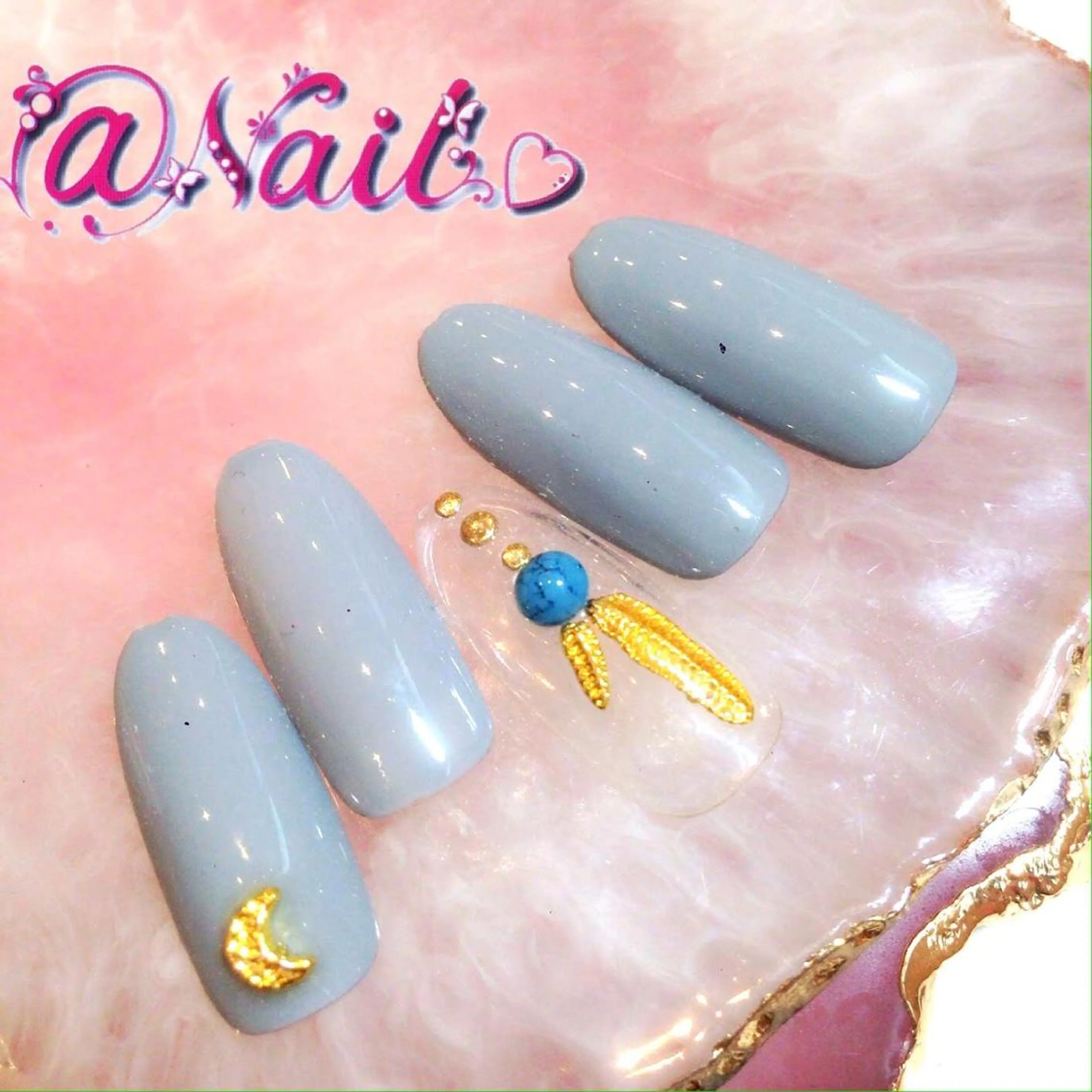 ネイル ネイルチップ 小尾 栞のネイルデザイン