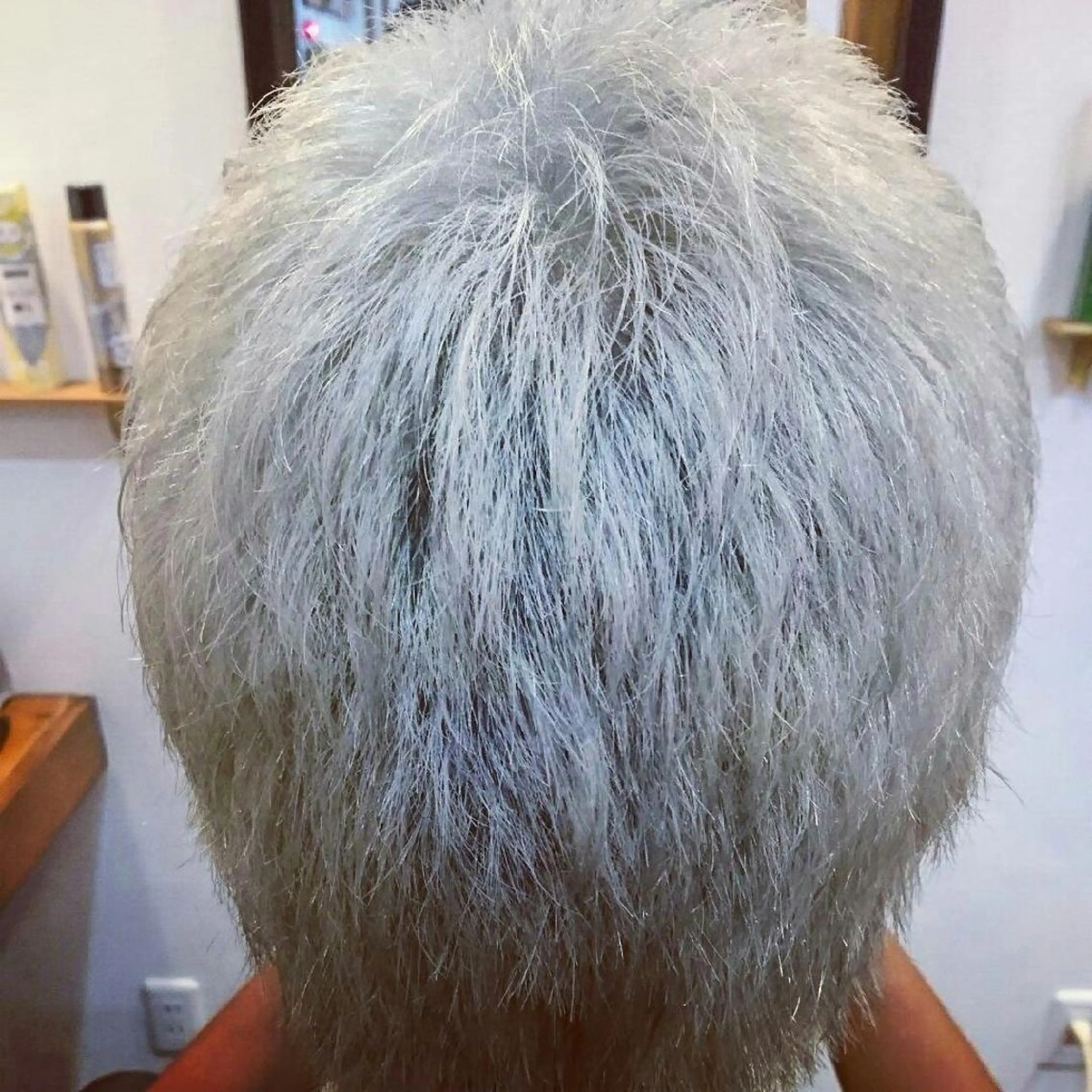 ショート メンズ カラー 川端 智治のヘアスタイル