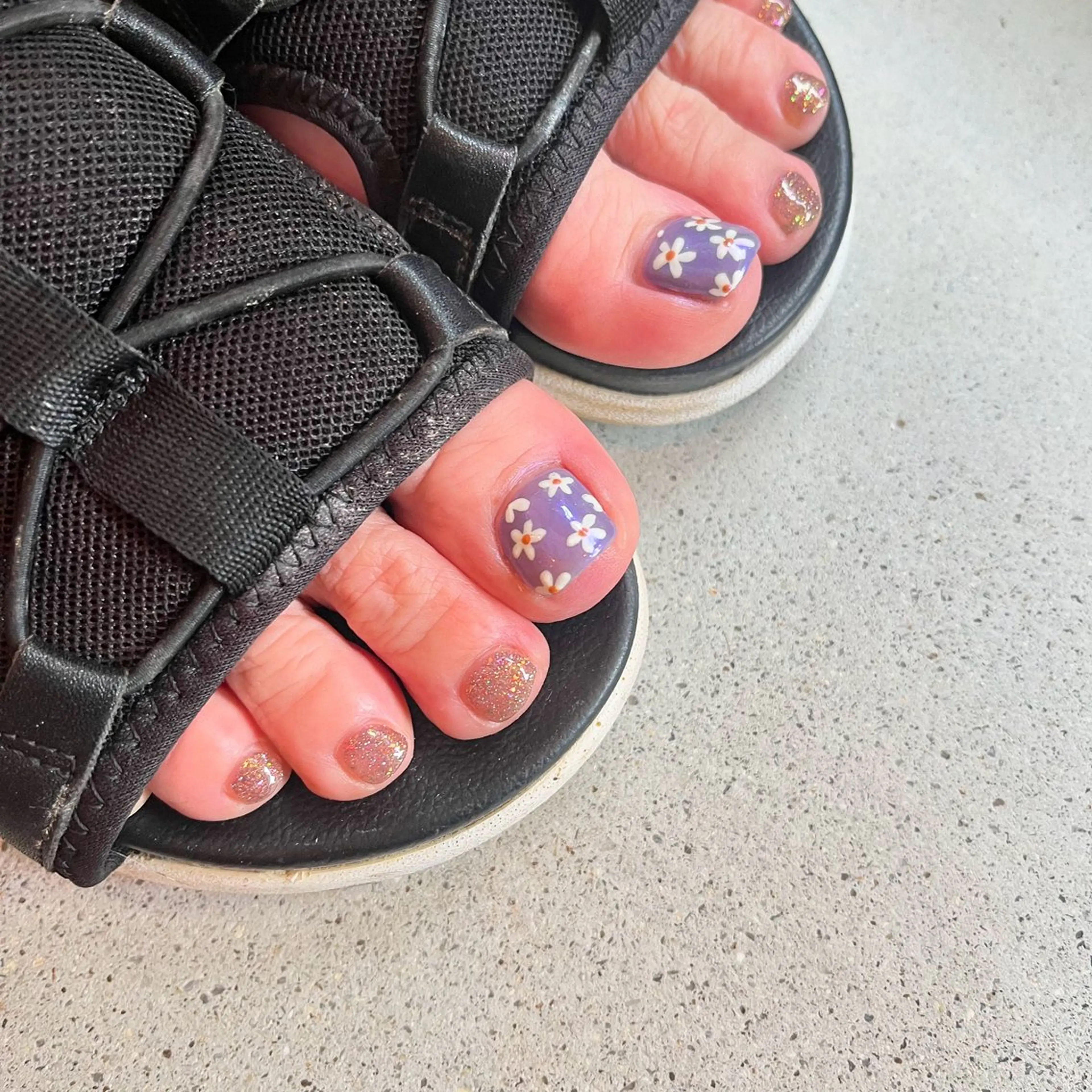 ネイル フットネイル K Aのネイルデザイン