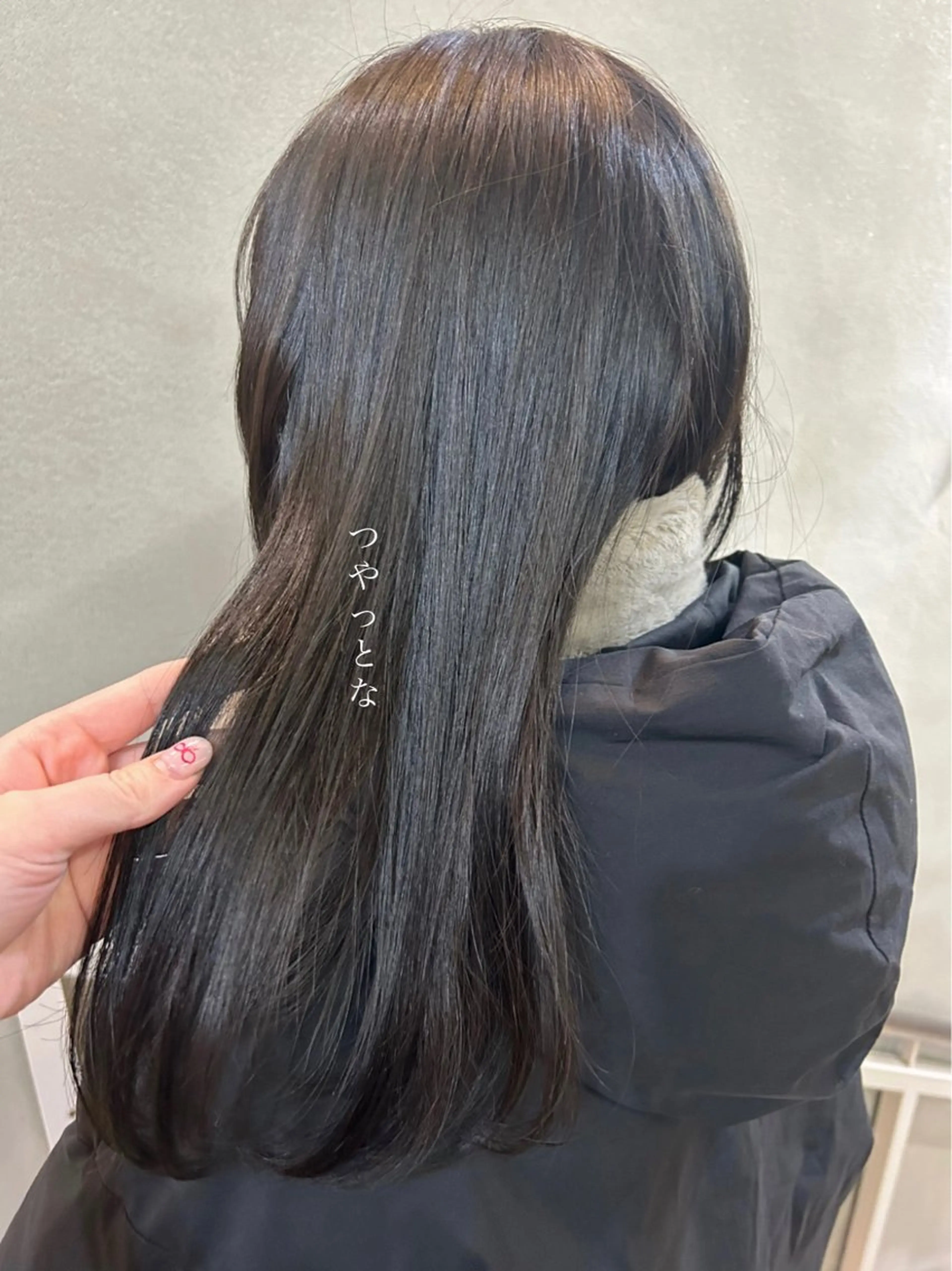 ロング カラー 縮毛矯正 トリートメント 艶髪に✧ / 透明感 カラー / 冨成のヘアスタイル