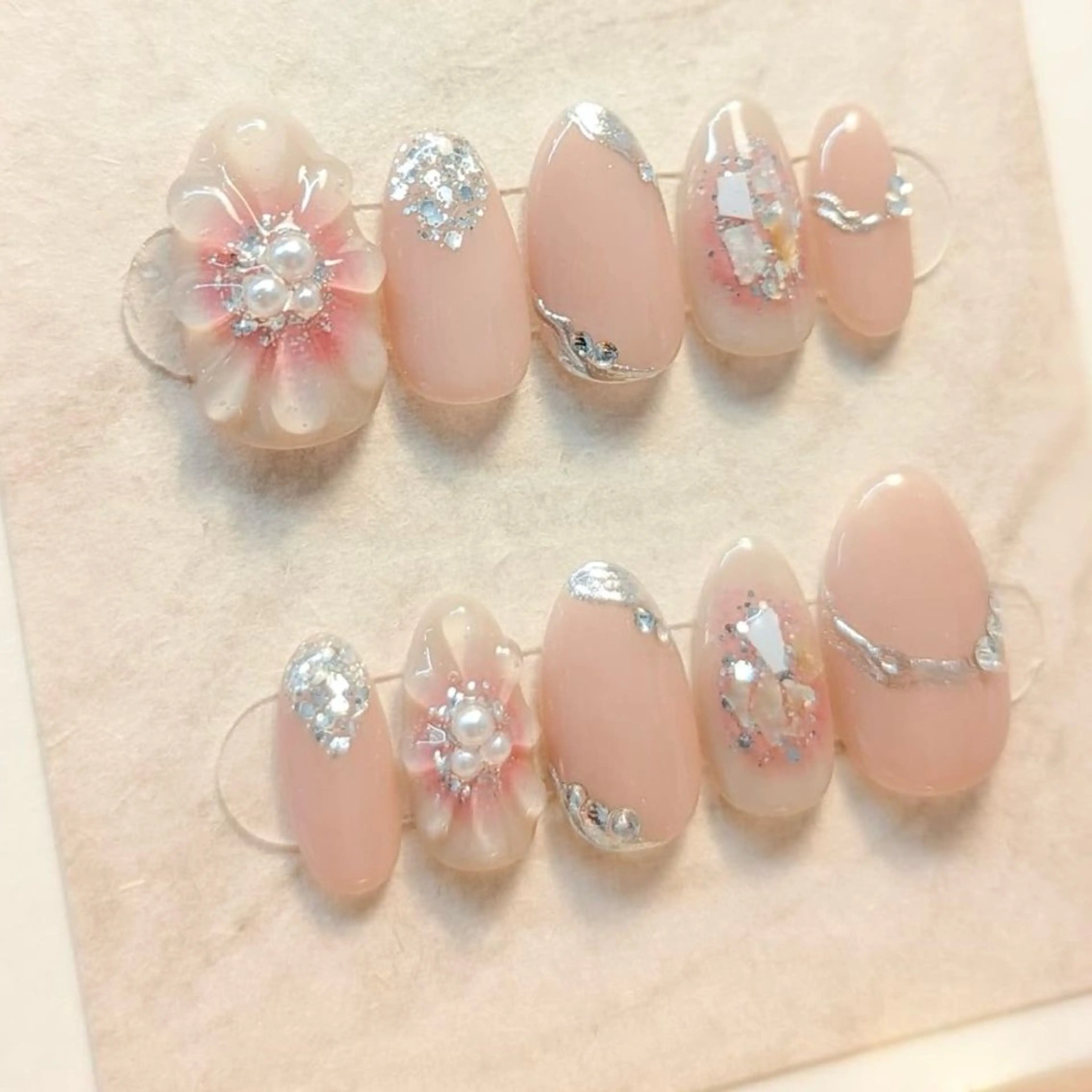 ネイル ネイルチップ ハンドネイル Lutena🎀 Kimuraのネイルデザイン