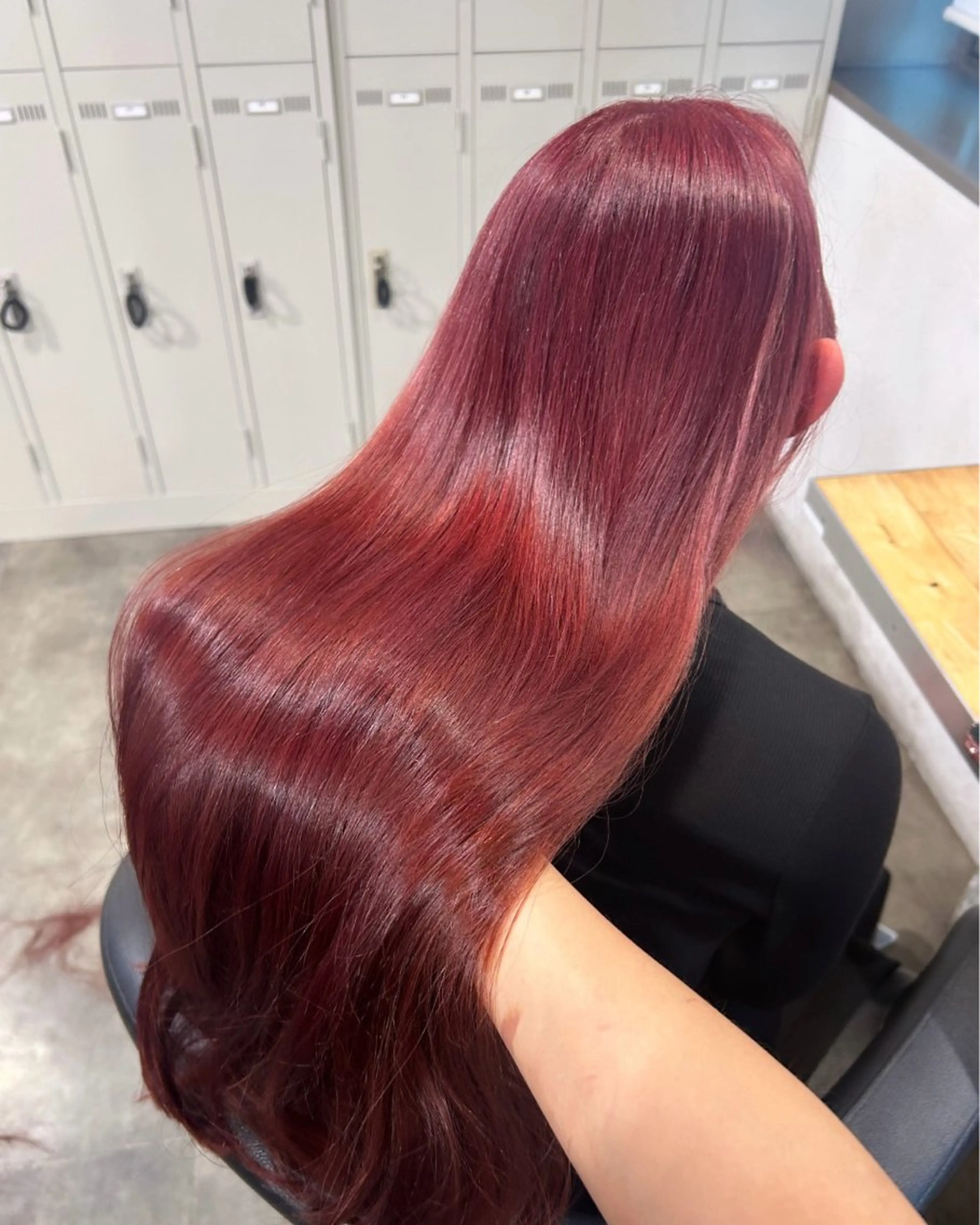 ロング カラー IS所属・横浜美容室/透明感 カラー/レイヤーのヘアスタイル