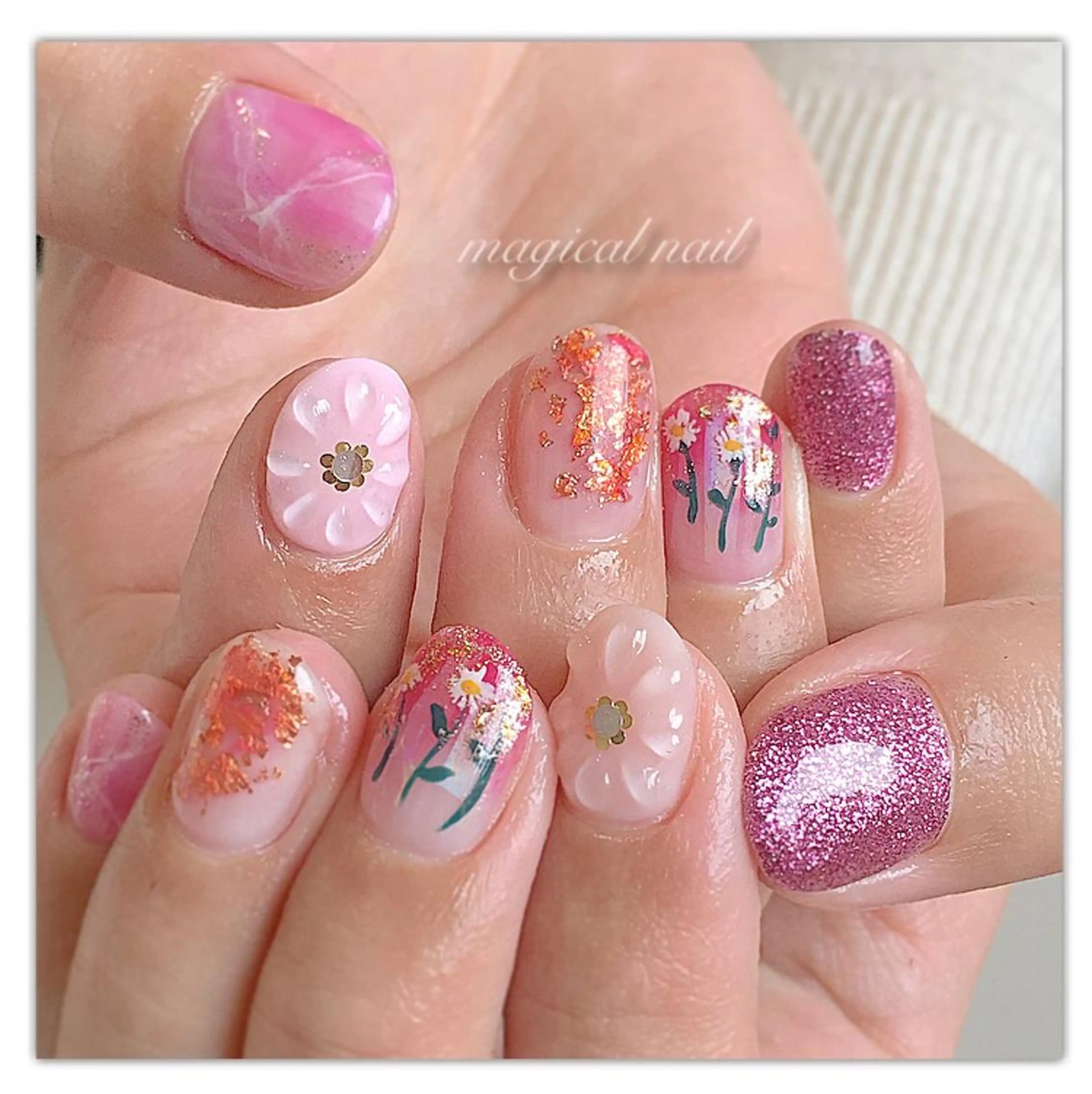 ネイル ハンドネイル magical nailのネイルデザイン