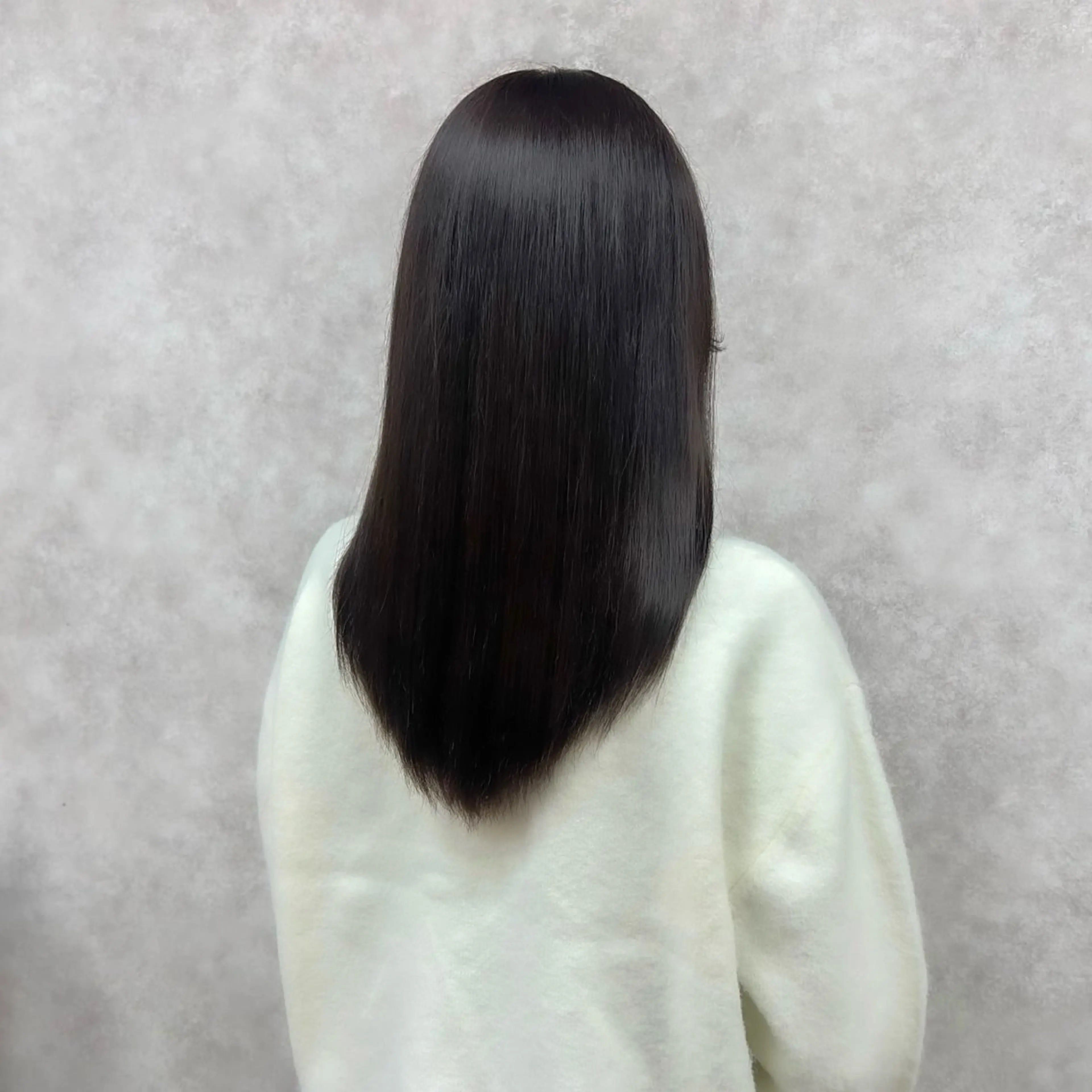 ロング 韓国風ヘア トリートメント ヘアカラー トリートメント 平野 優菜 / 透明感 ツヤ 暖色のヘアスタイル