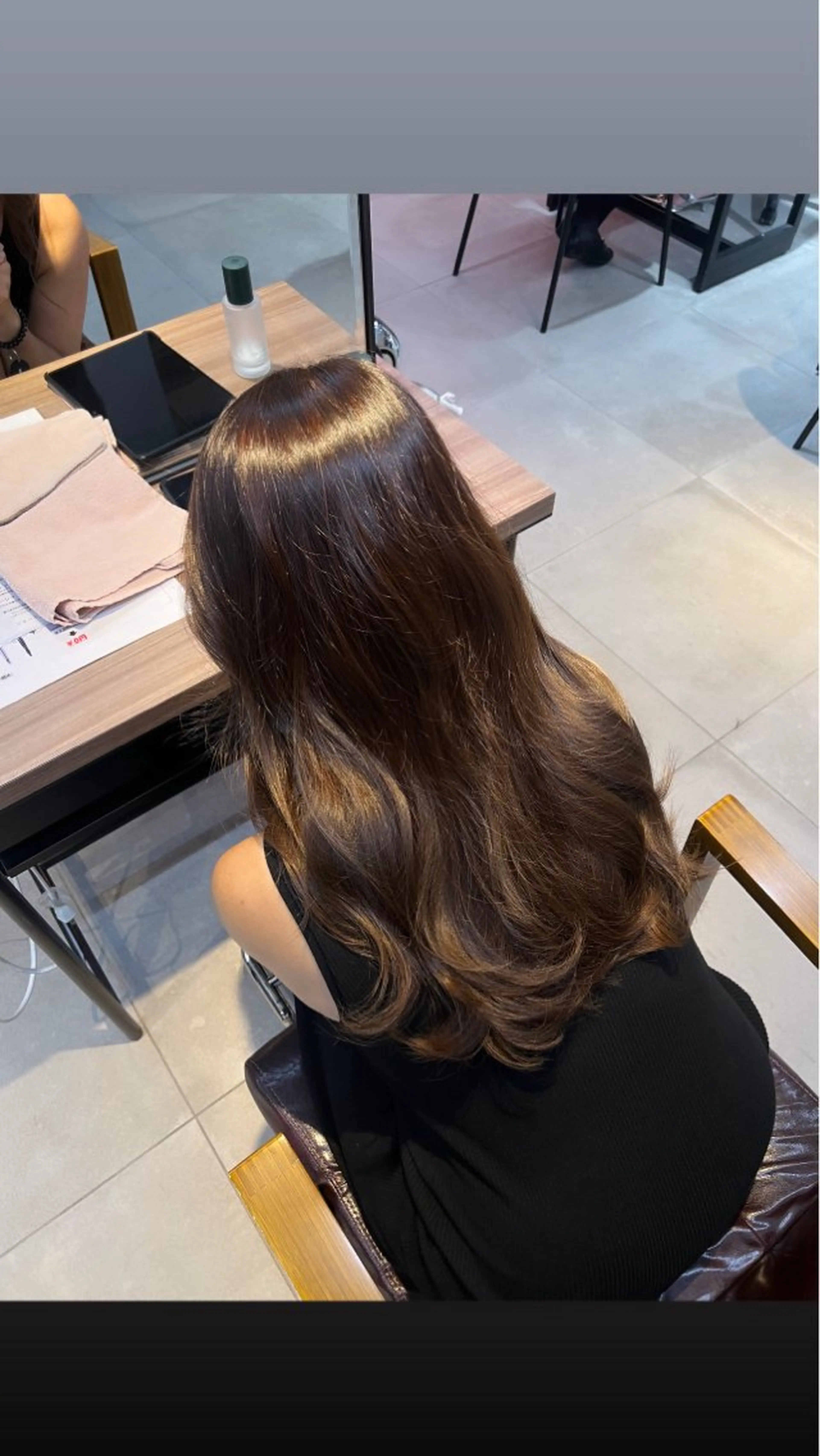 ロング ヘアカラー Kako🫧⭐️ アシスタント/モデルのヘアスタイル