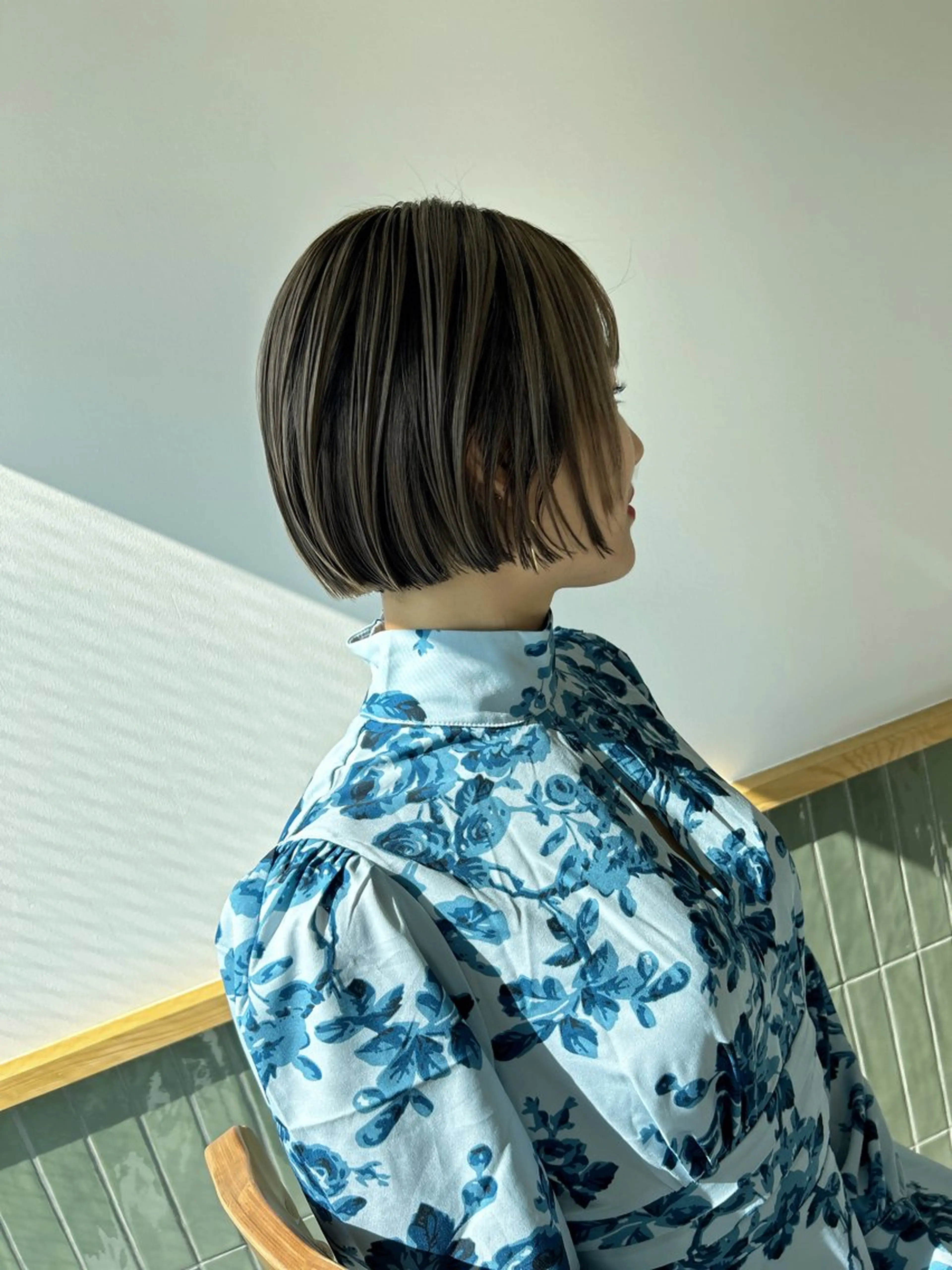 ミディアム カラー ヘアアレンジ カット ヘアカラー 【代表】 たき〜のヘアスタイル